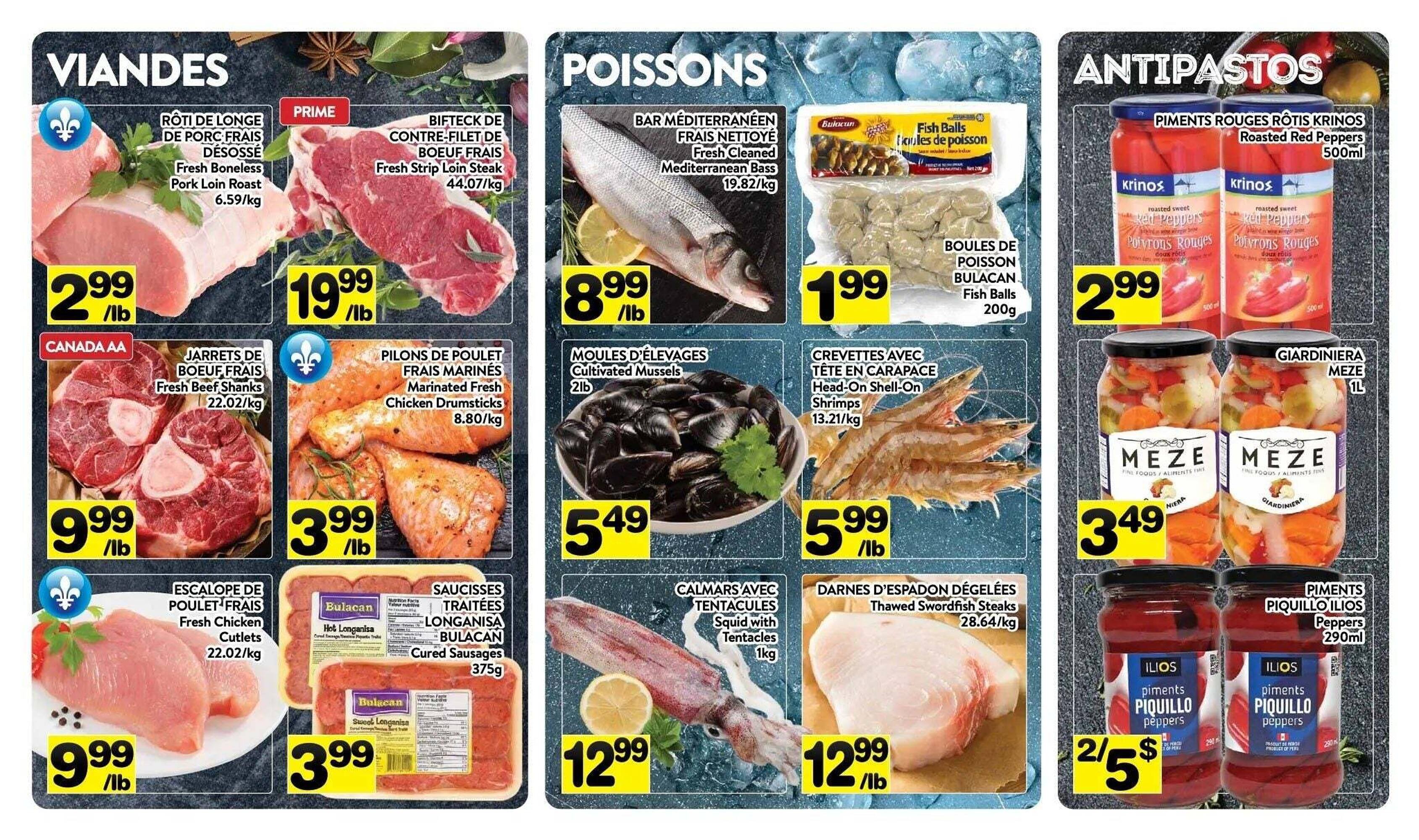 Supermarché PA flyer