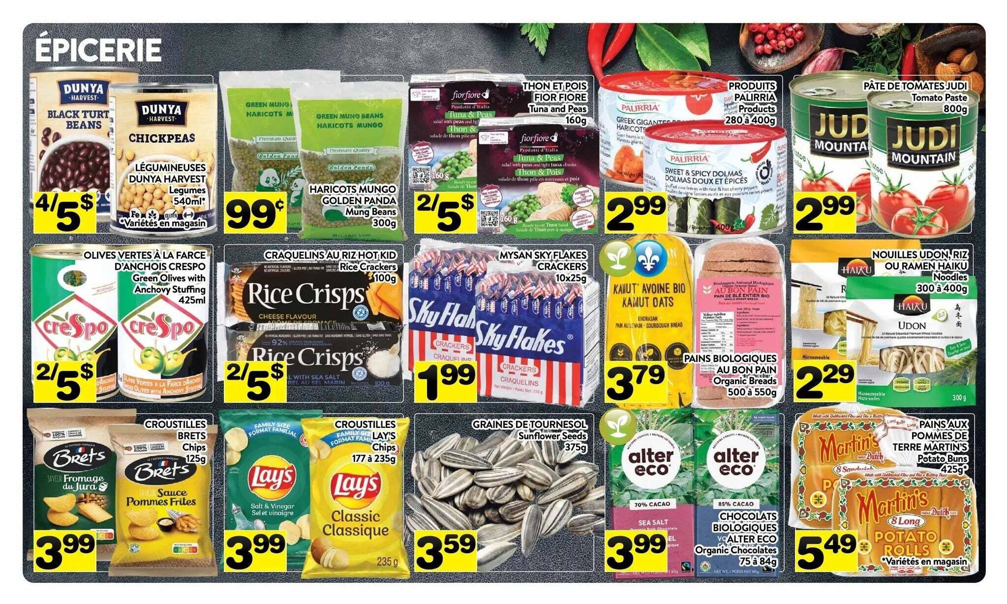 Supermarché PA flyer