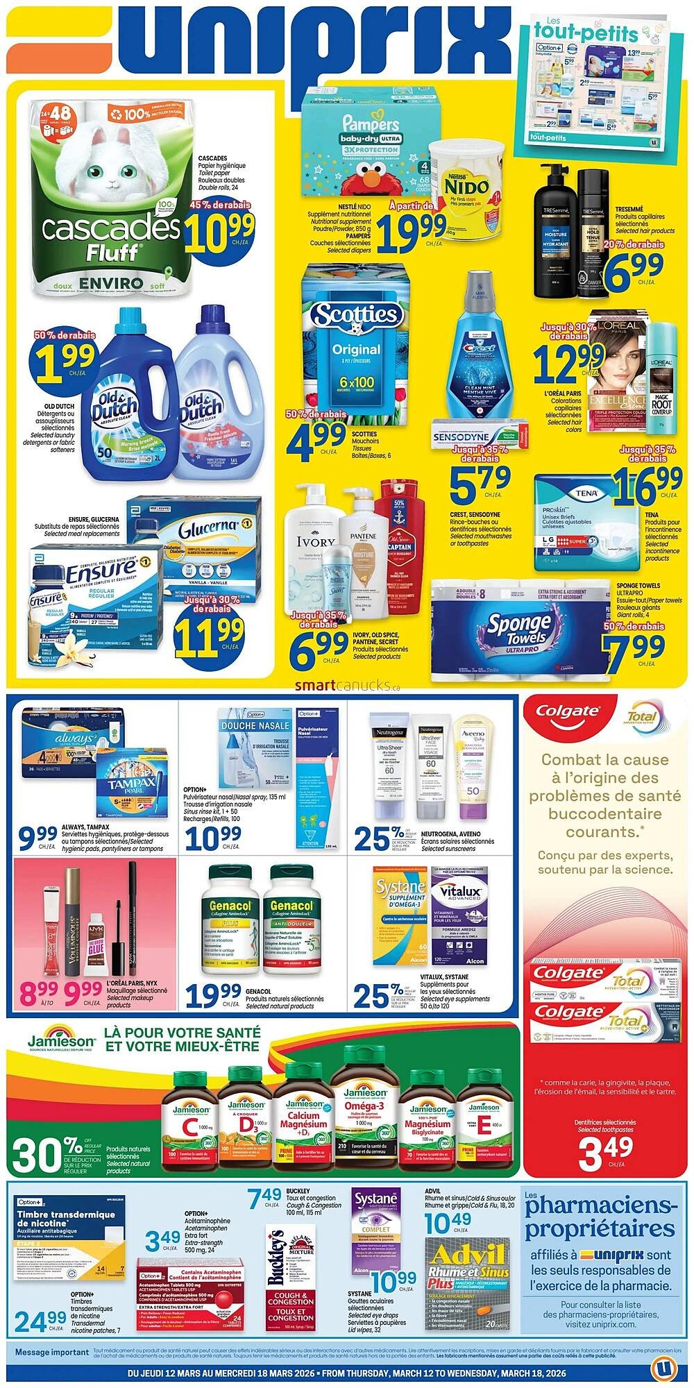 Uniprix flyer (2026-03-12 - 2026-03-18) | 1