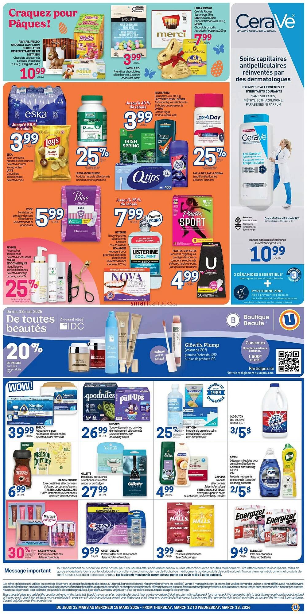 Uniprix flyer (2026-03-12 - 2026-03-18) | 2