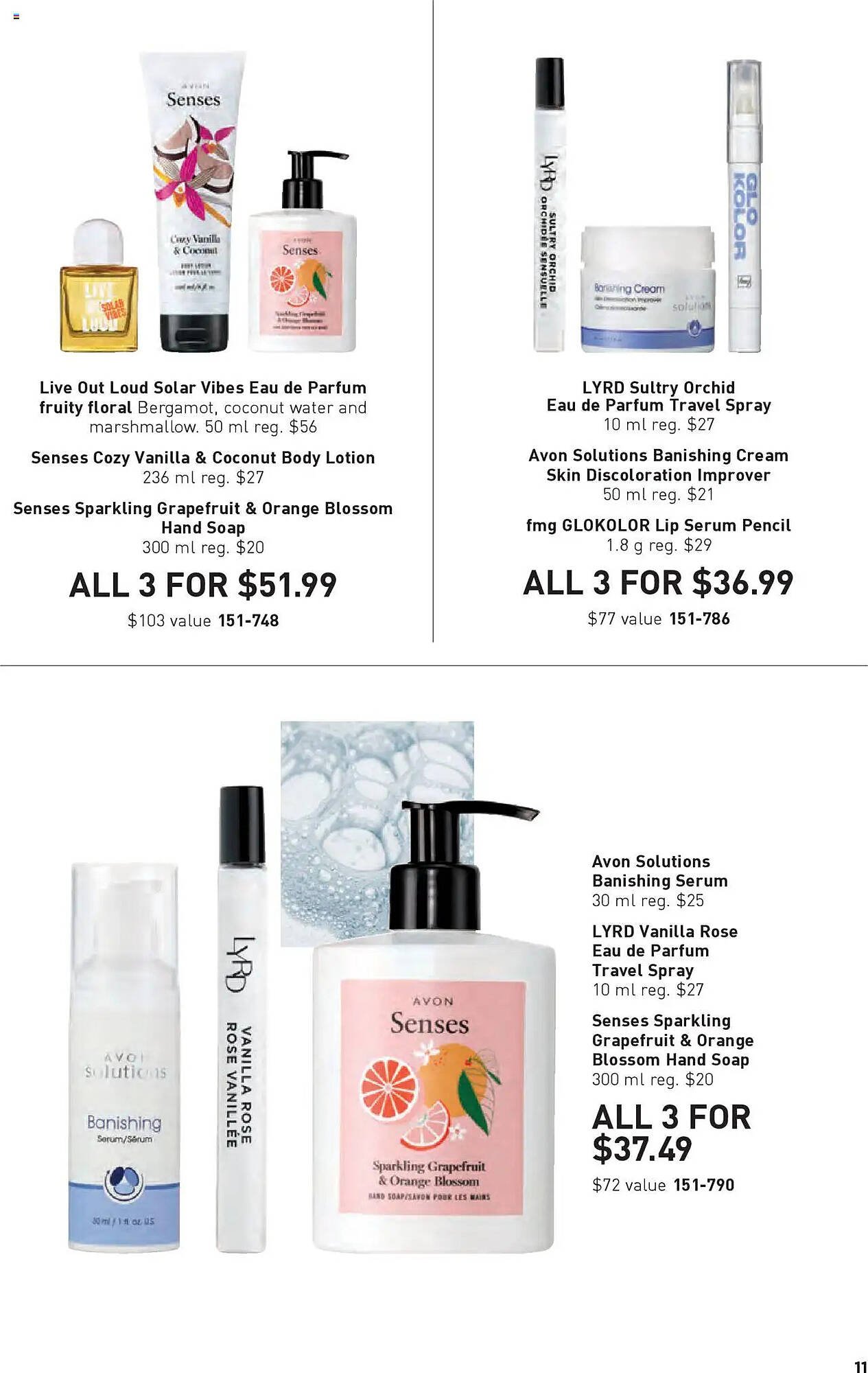 AVON flyer