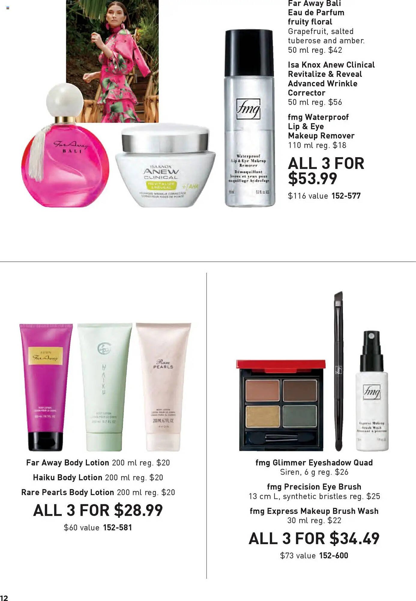 AVON flyer