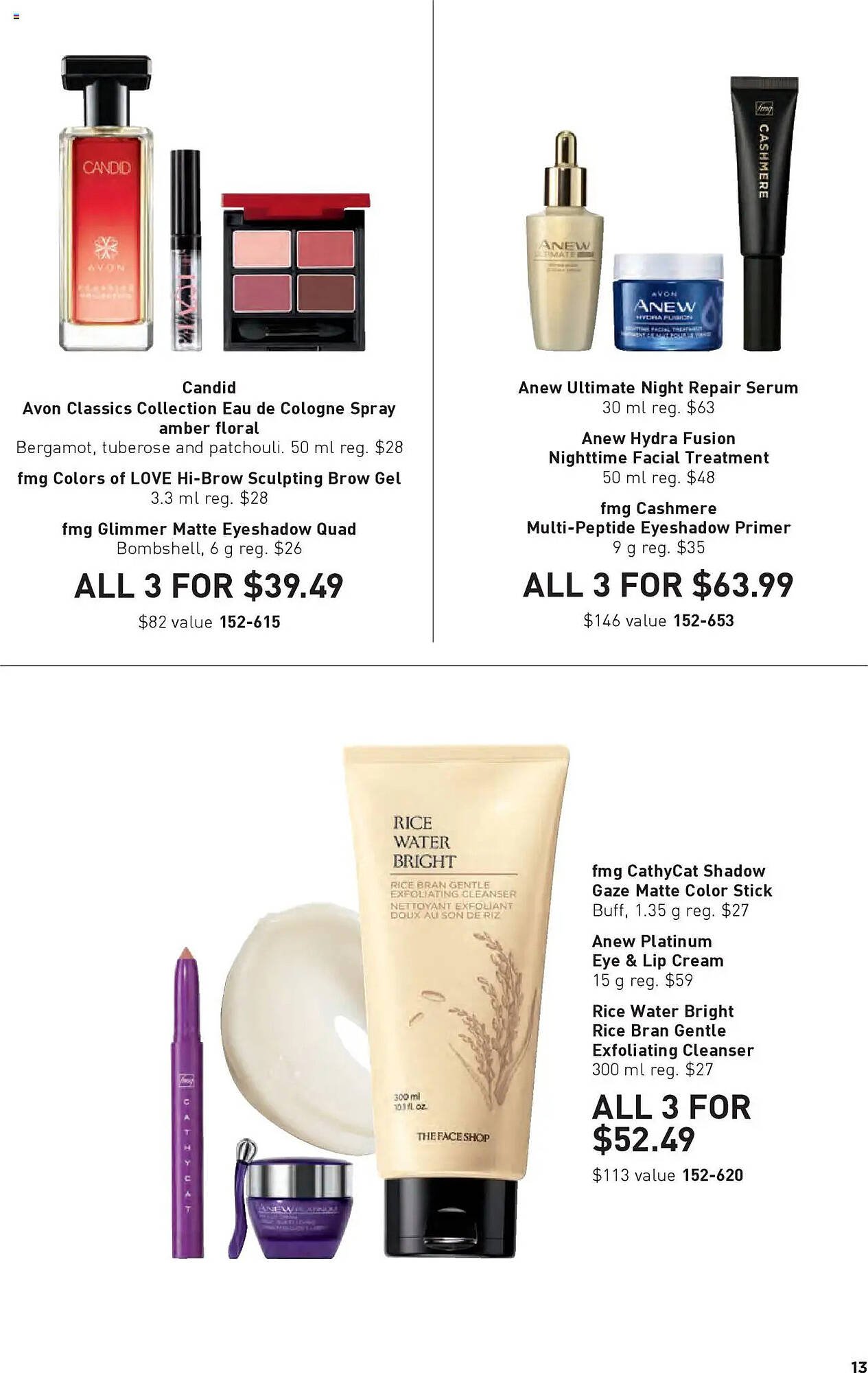 AVON flyer