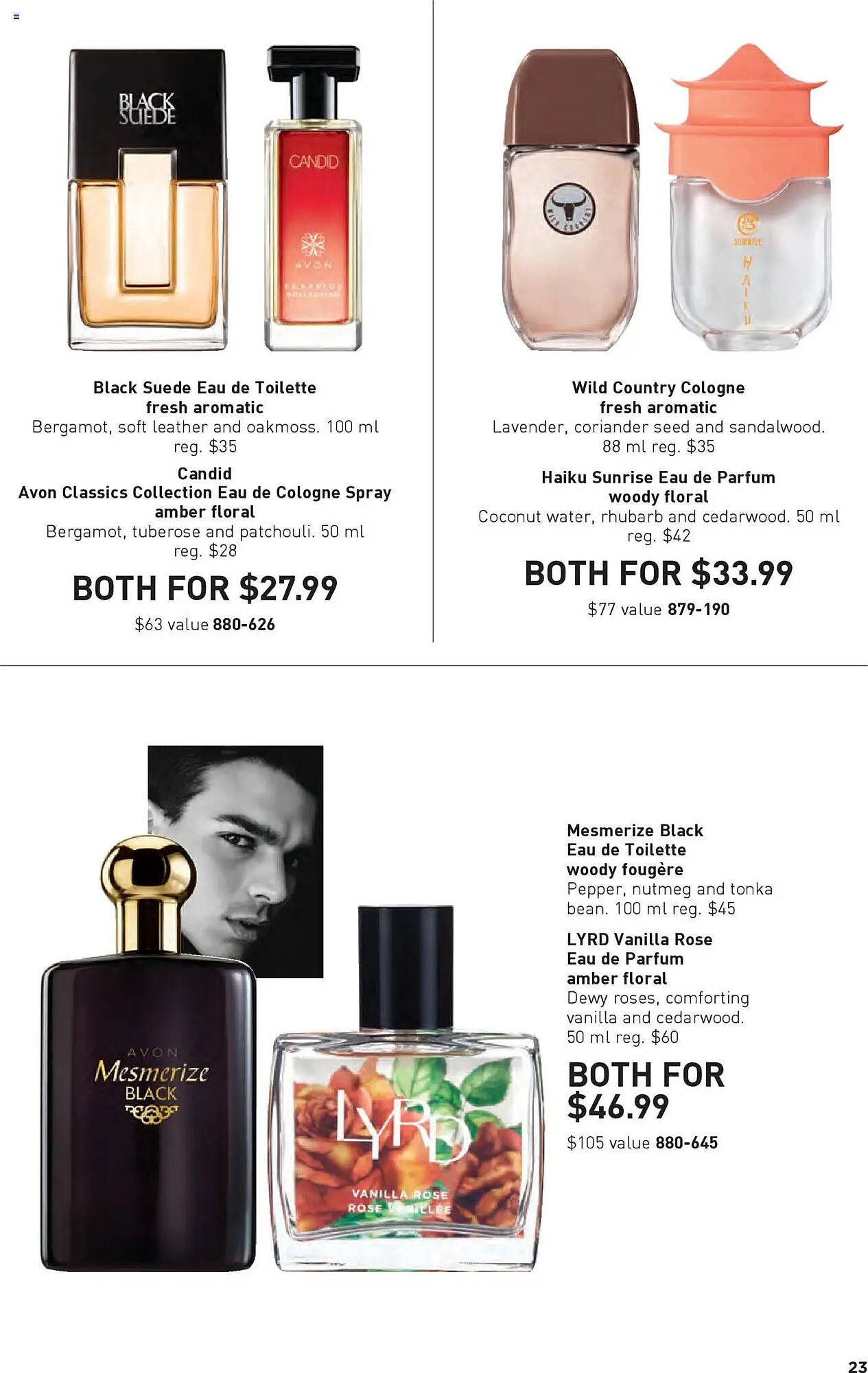 AVON flyer