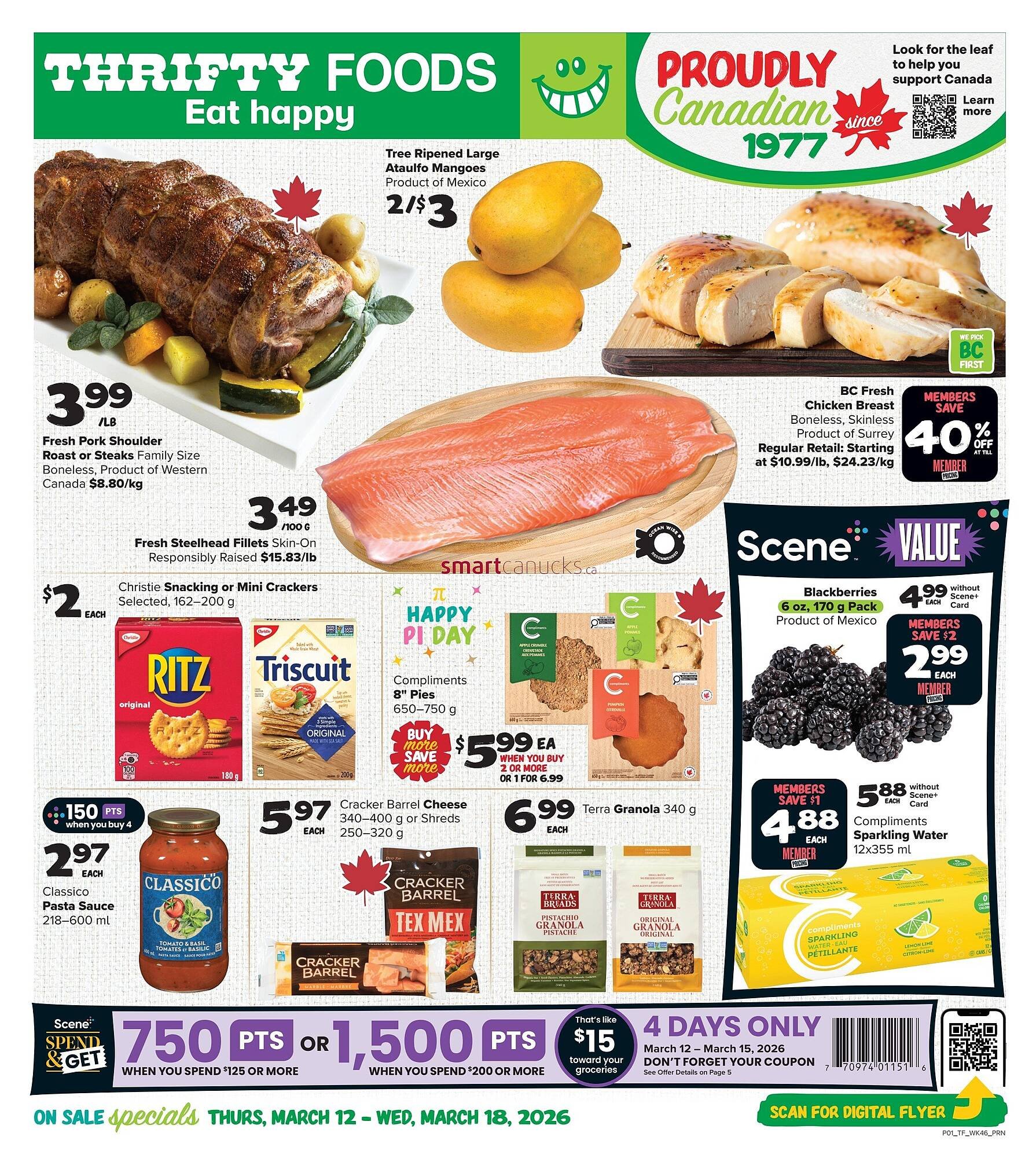 Thrifty Foods flyer (2026-03-12 - 2026-03-18) | 1