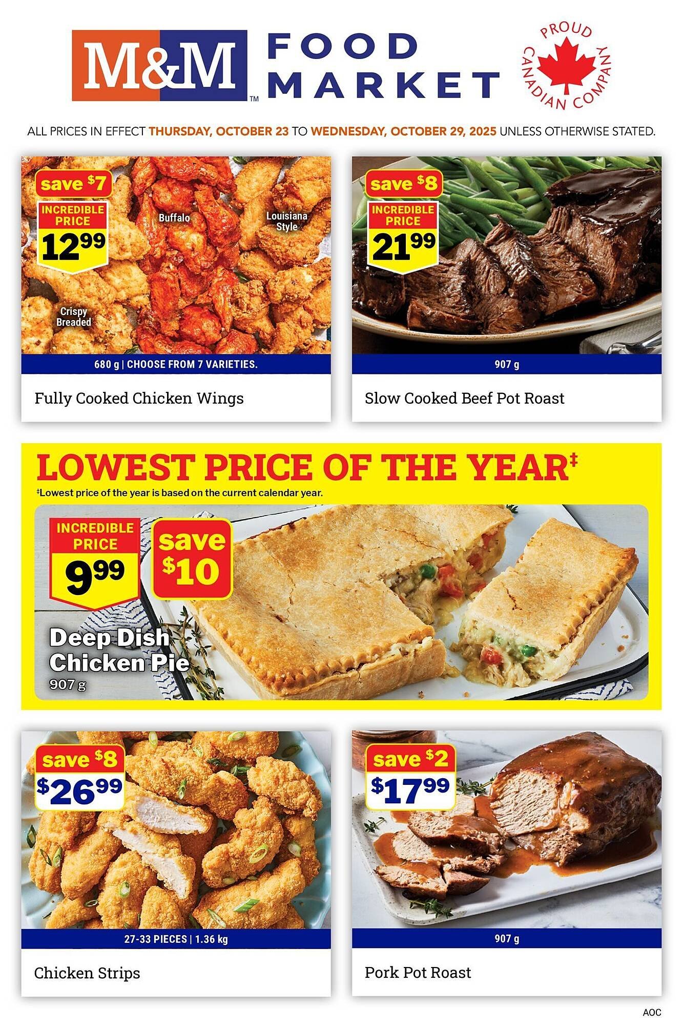 M &amp; M Food Market flyer (2025-10-23 - 2025-10-30) | 1