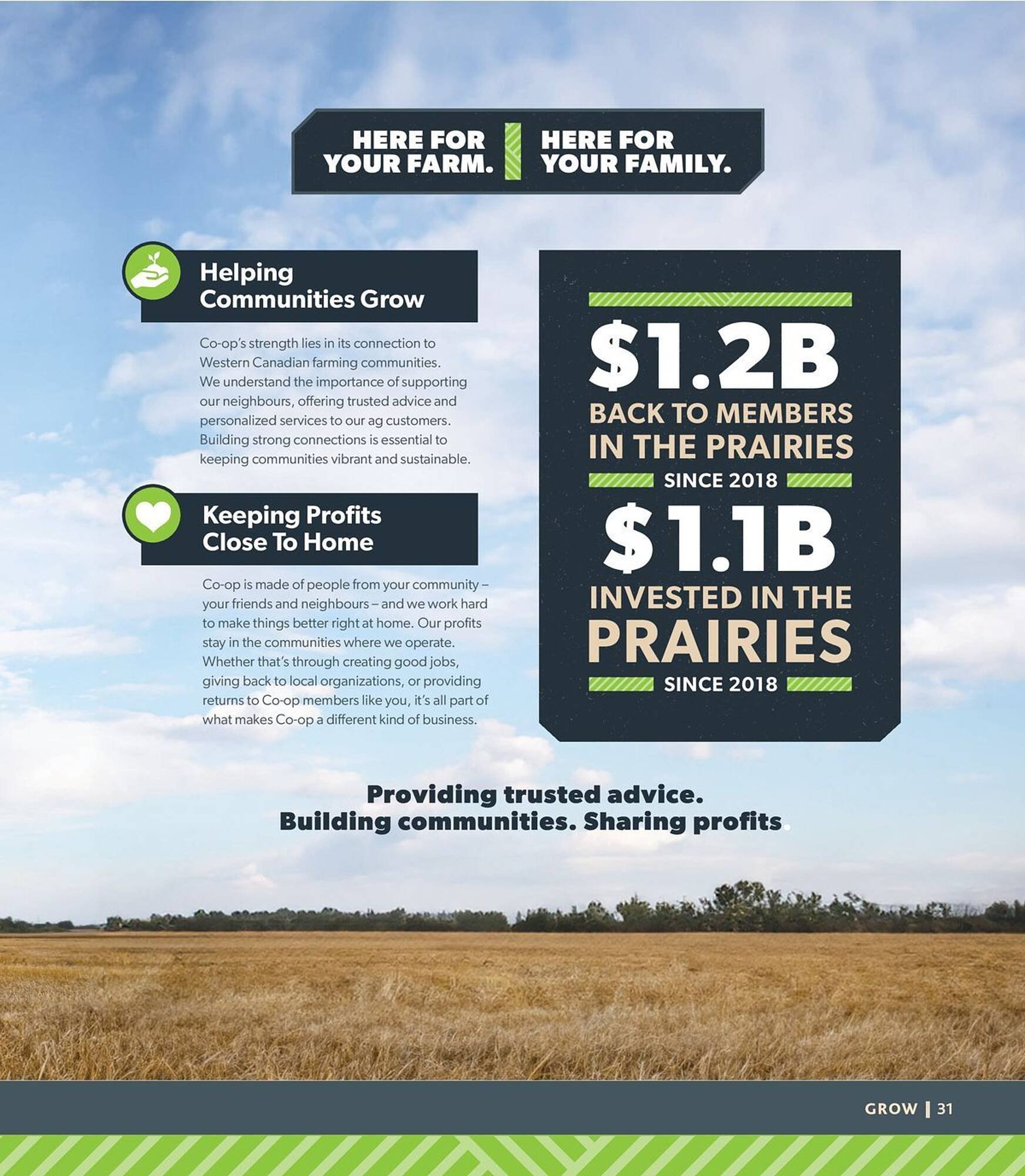 Co-Op Food flyer