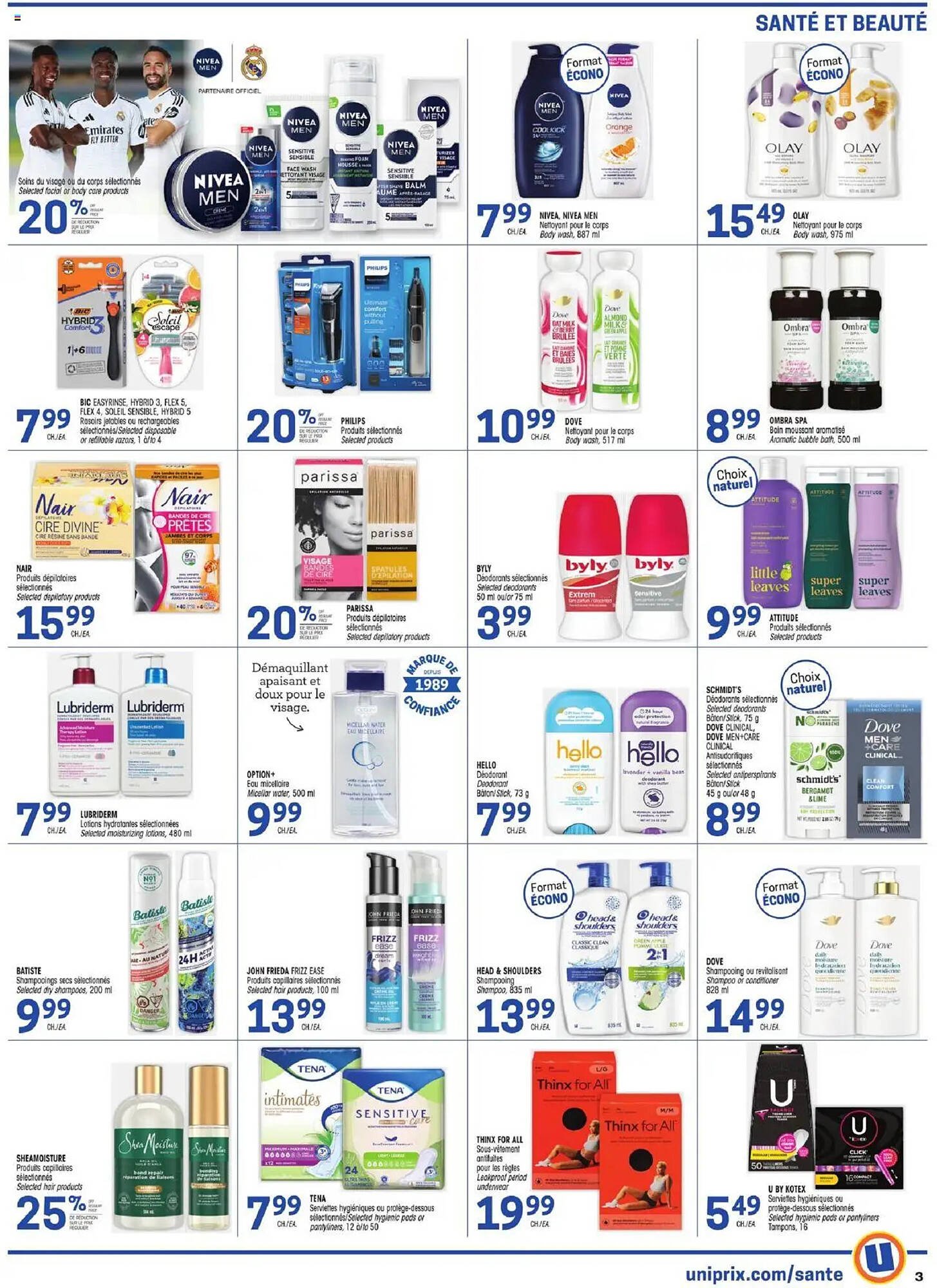 Uniprix flyer