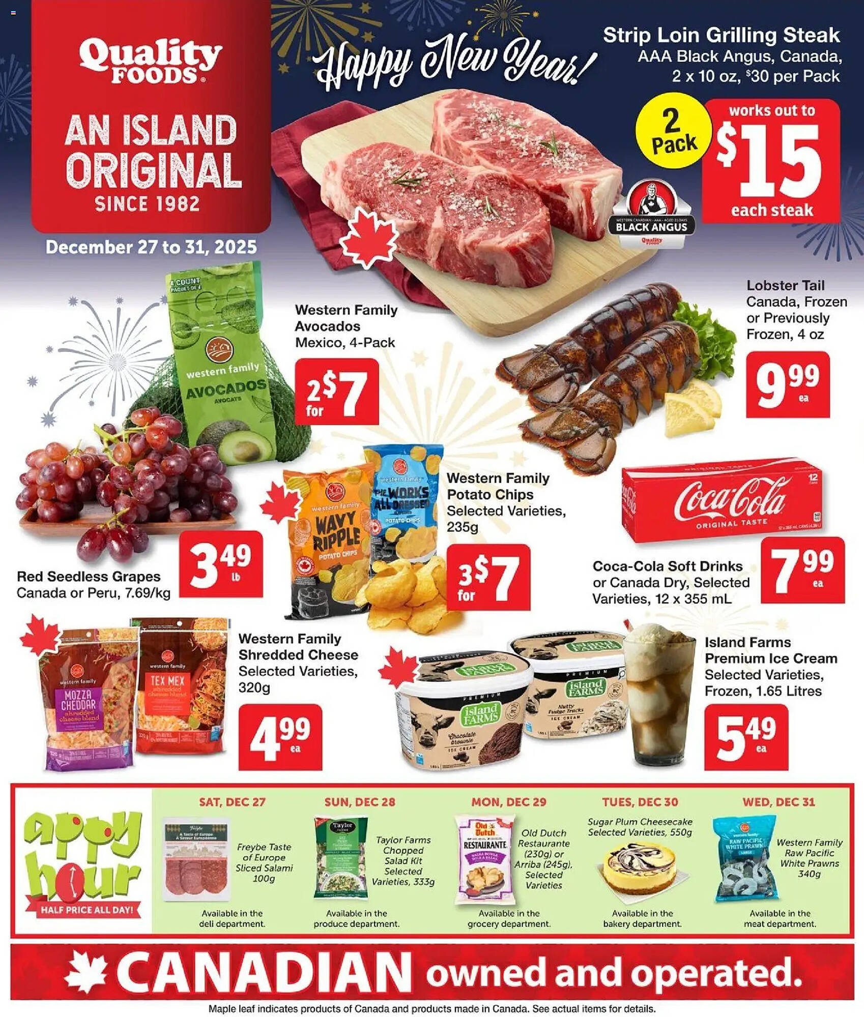 Quality Foods flyer (2025-12-27 - 2025-12-31) | 1