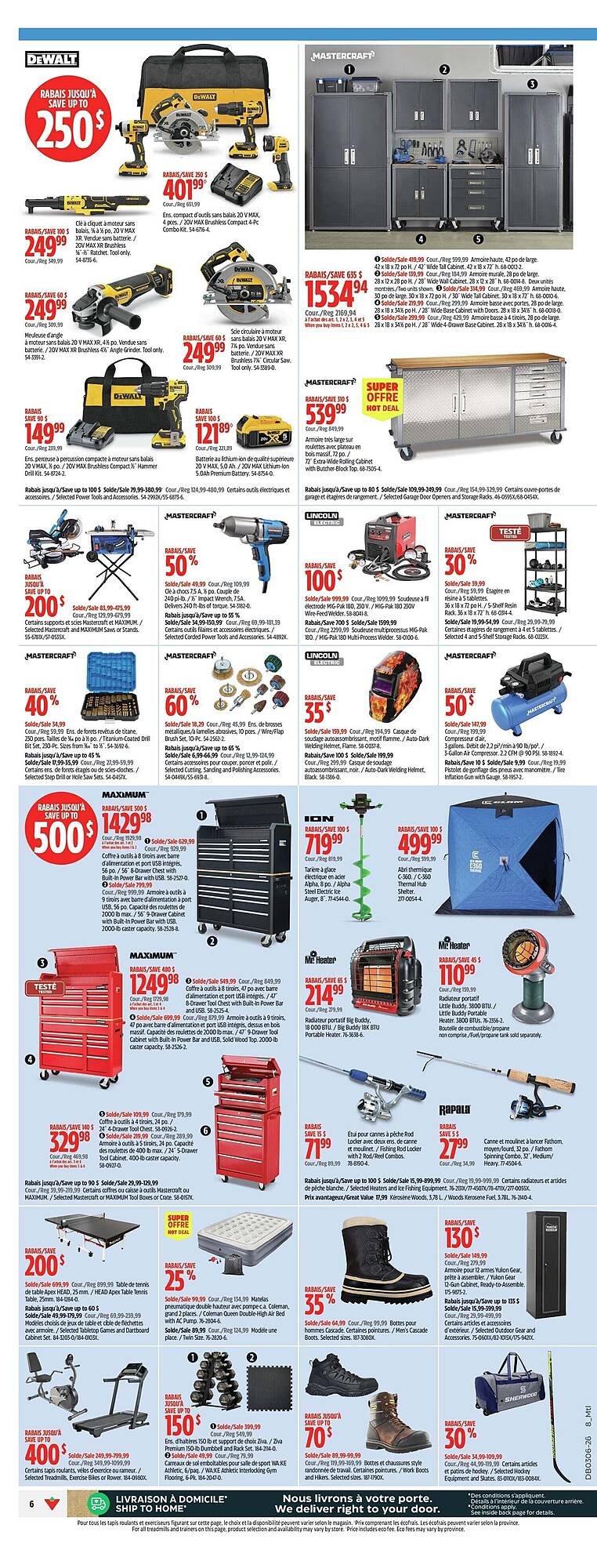 Canadian Tire flyer