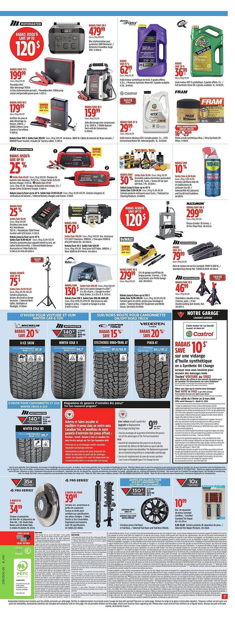 Canadian Tire flyer
