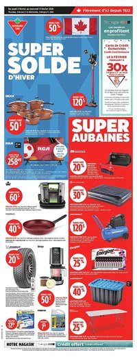 Canadian Tire flyer