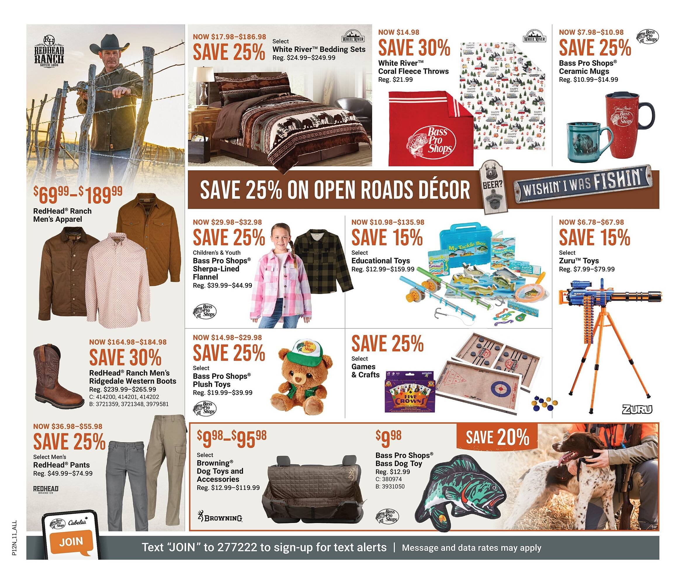 Bass Pro flyer