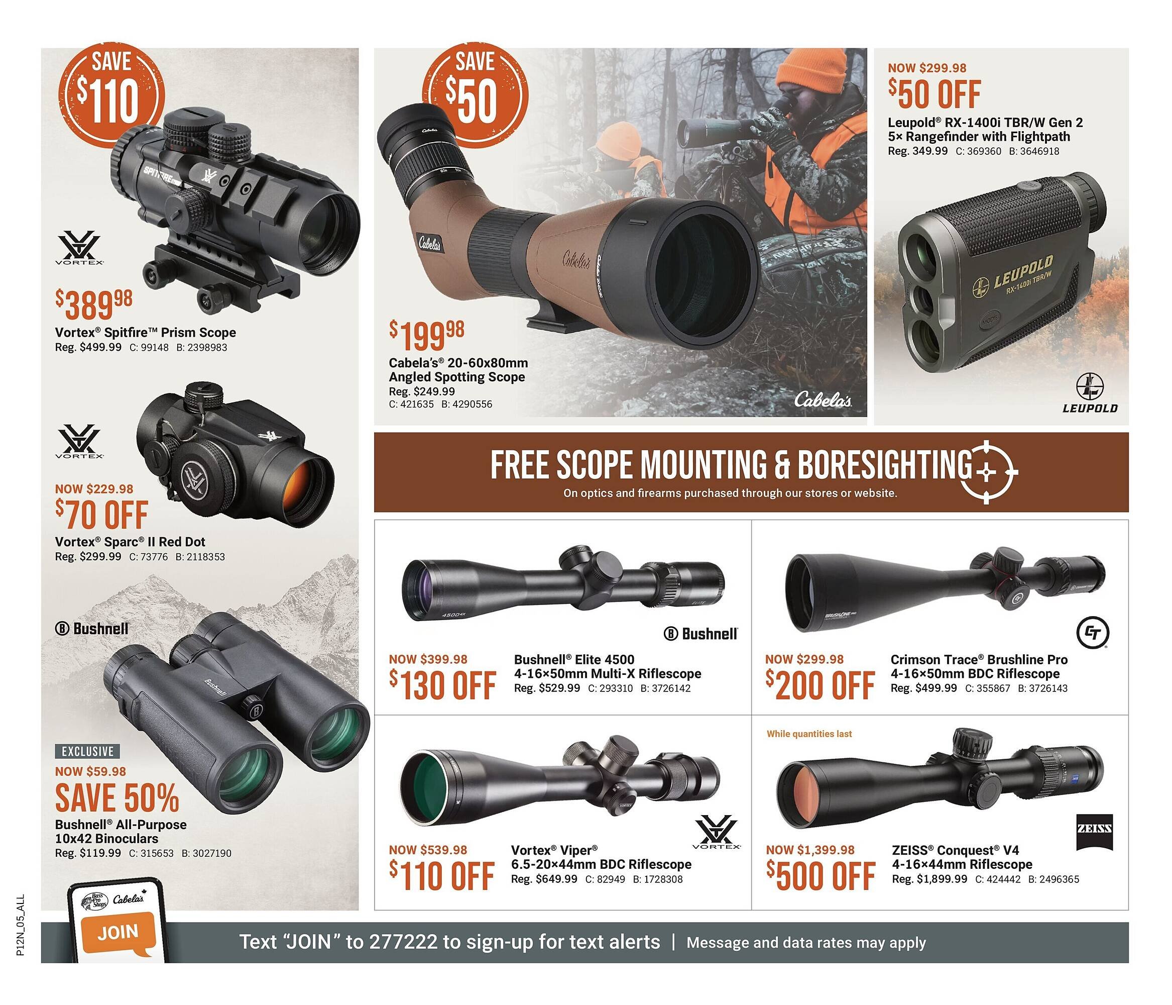 Bass Pro flyer