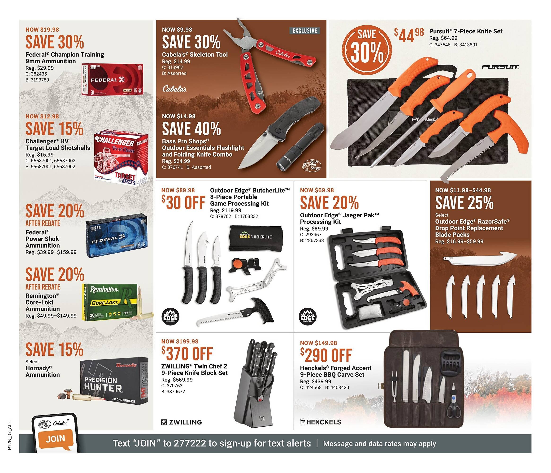 Bass Pro flyer