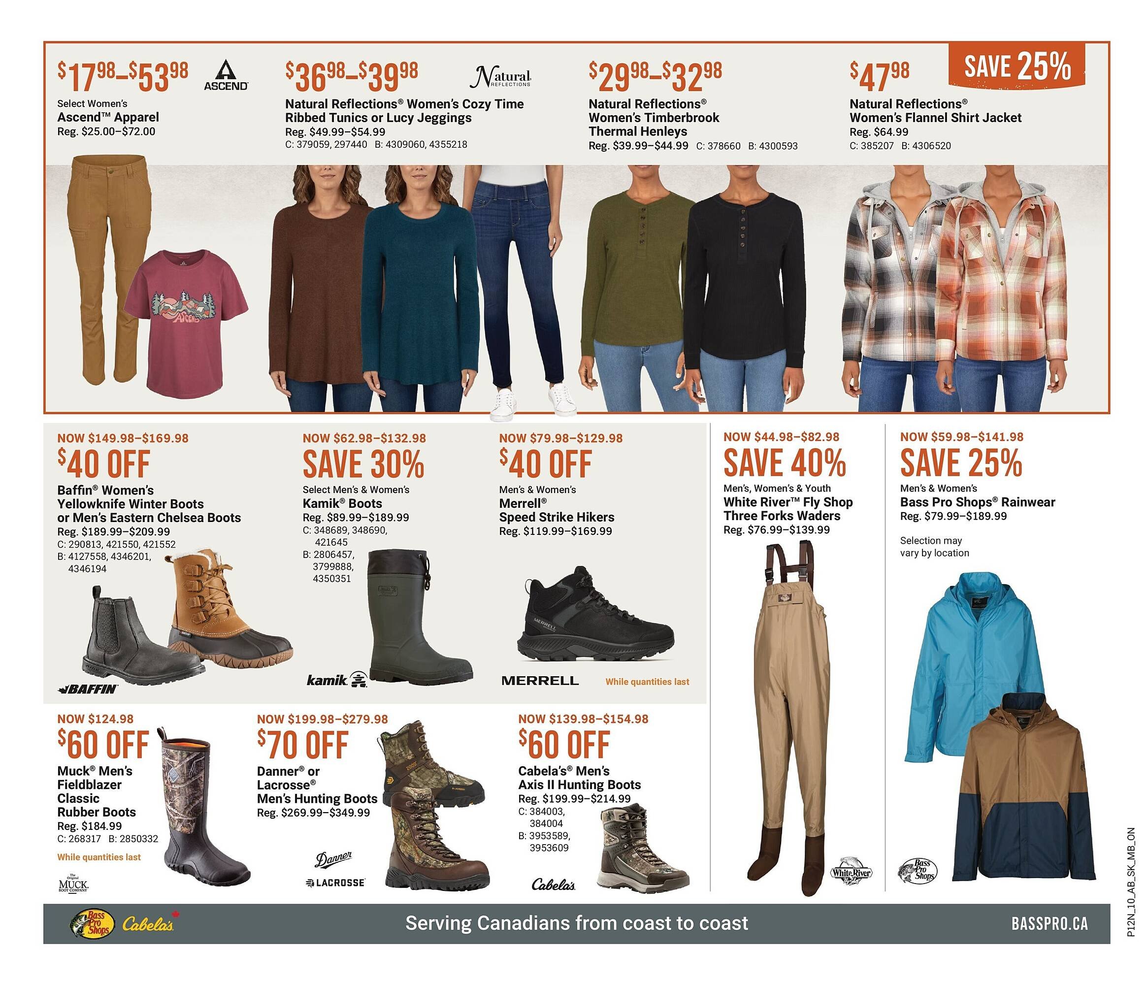 Bass Pro flyer