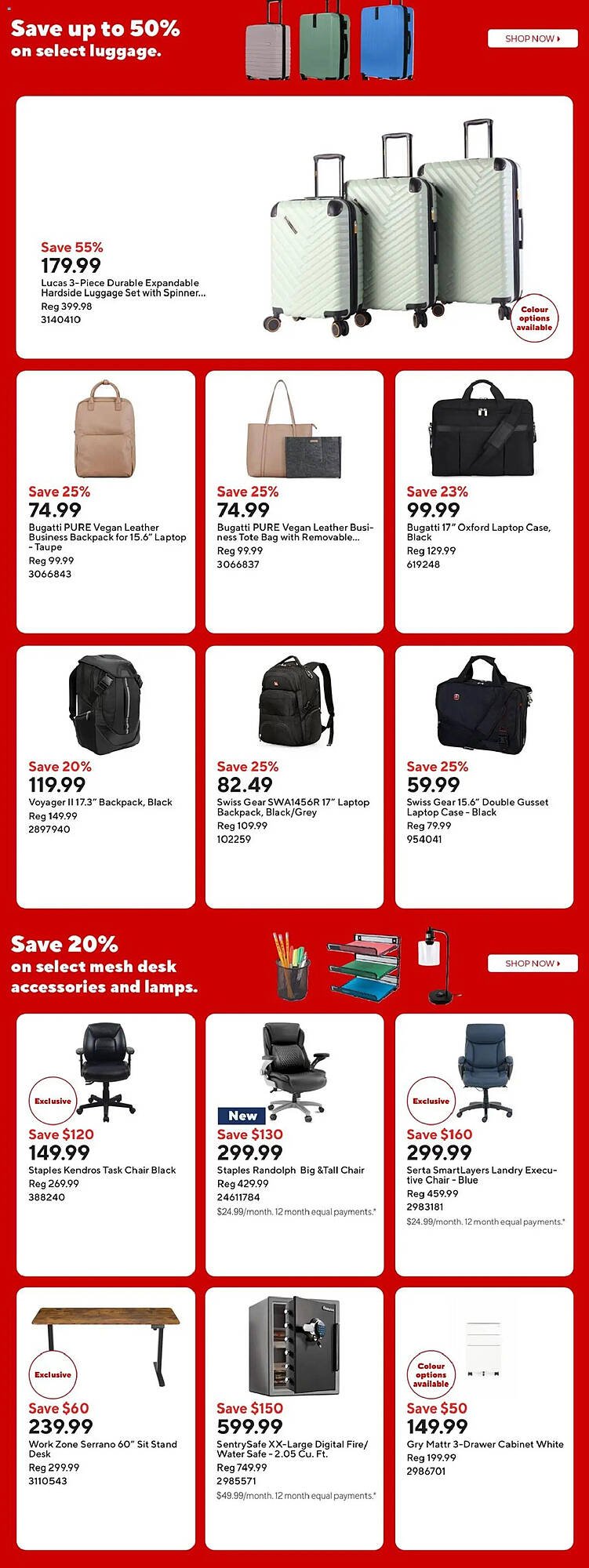 Staples flyer