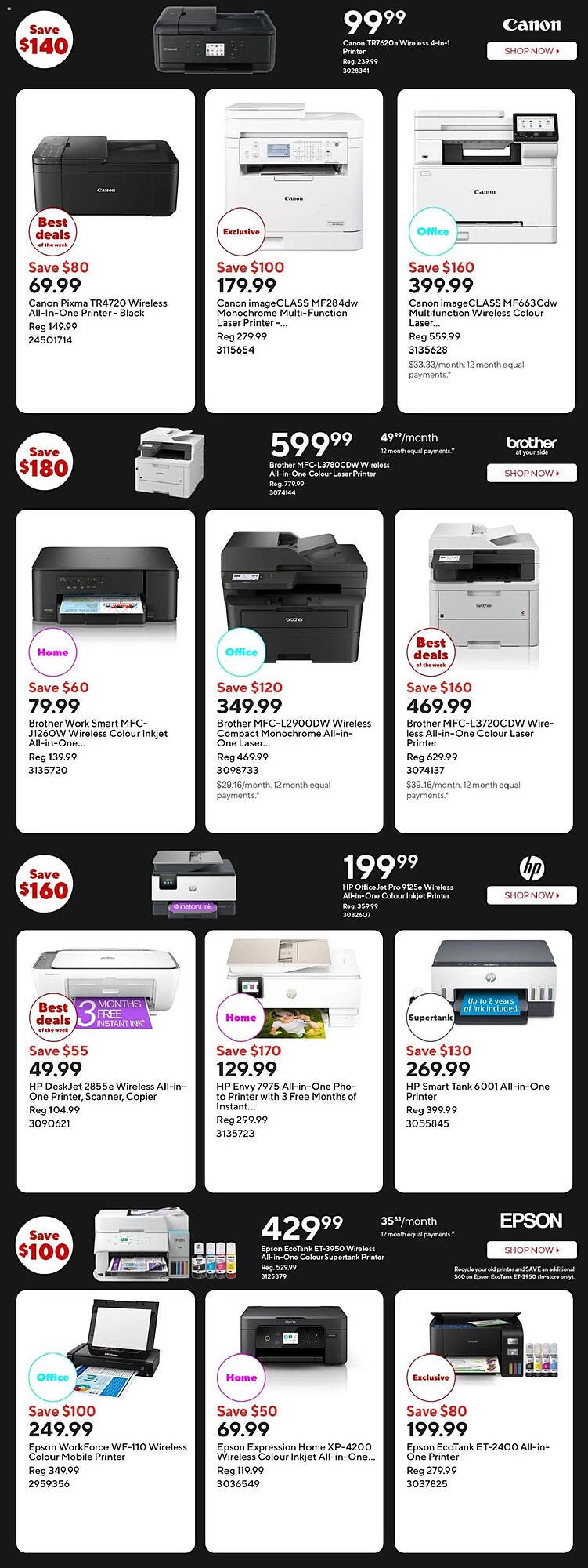Staples flyer