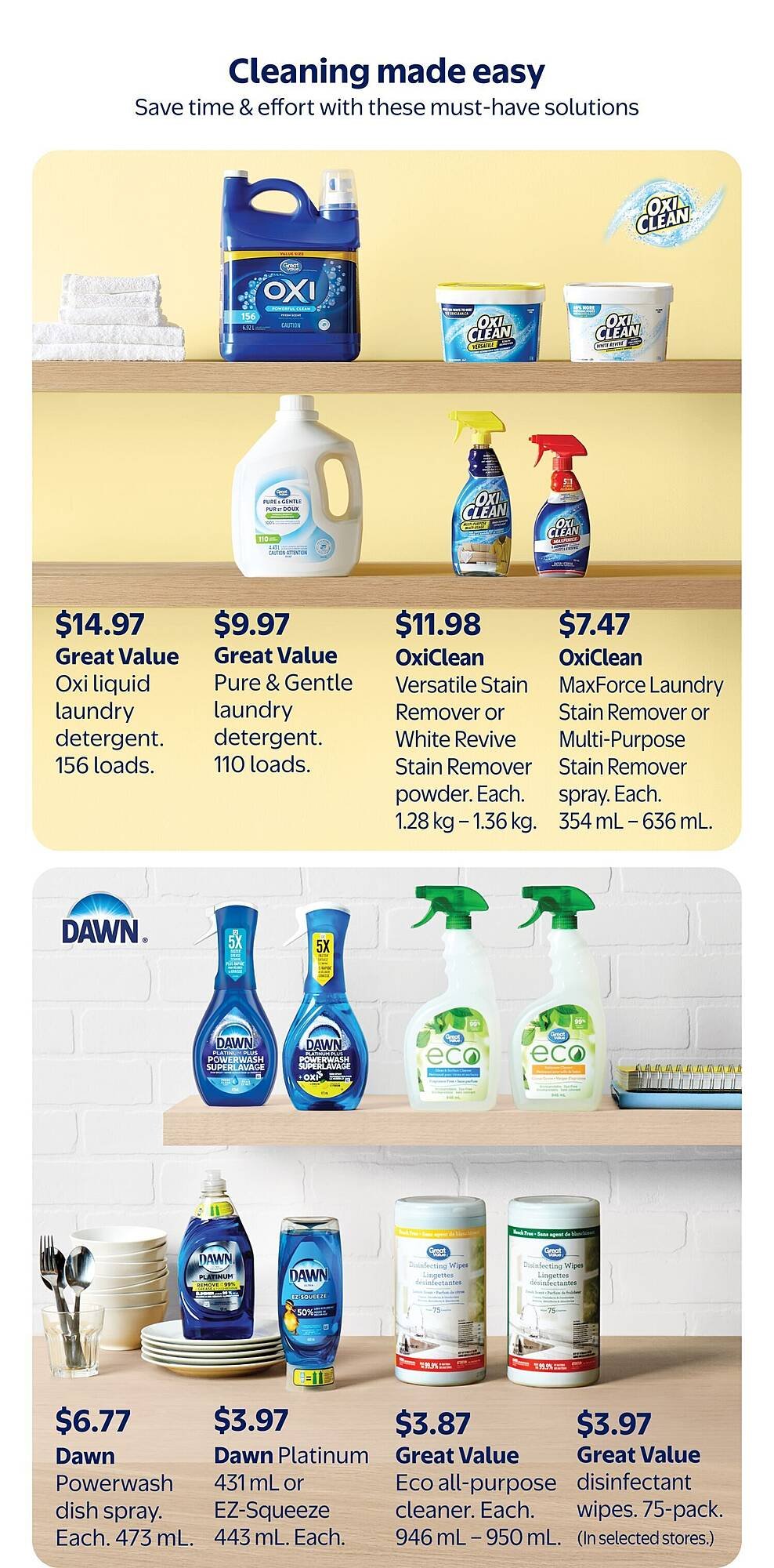Walmart flyer
