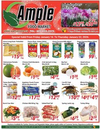 Ample Food Market flyer