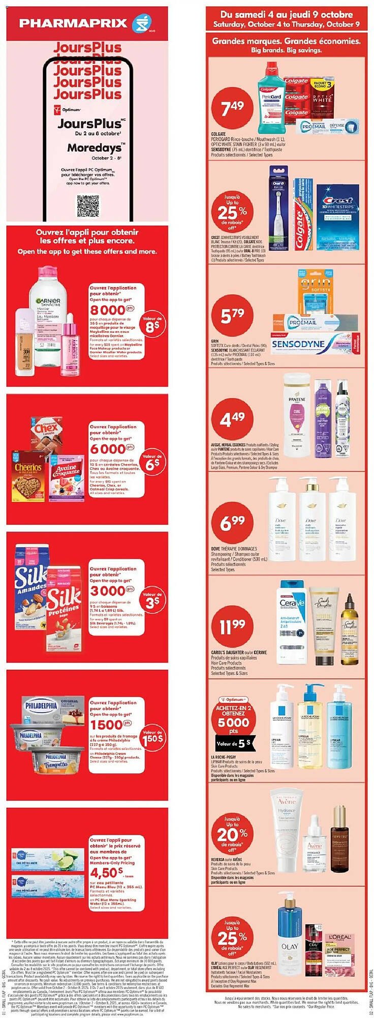 Pharmaprix flyer (2025-10-03 - 2025-10-09) | 1