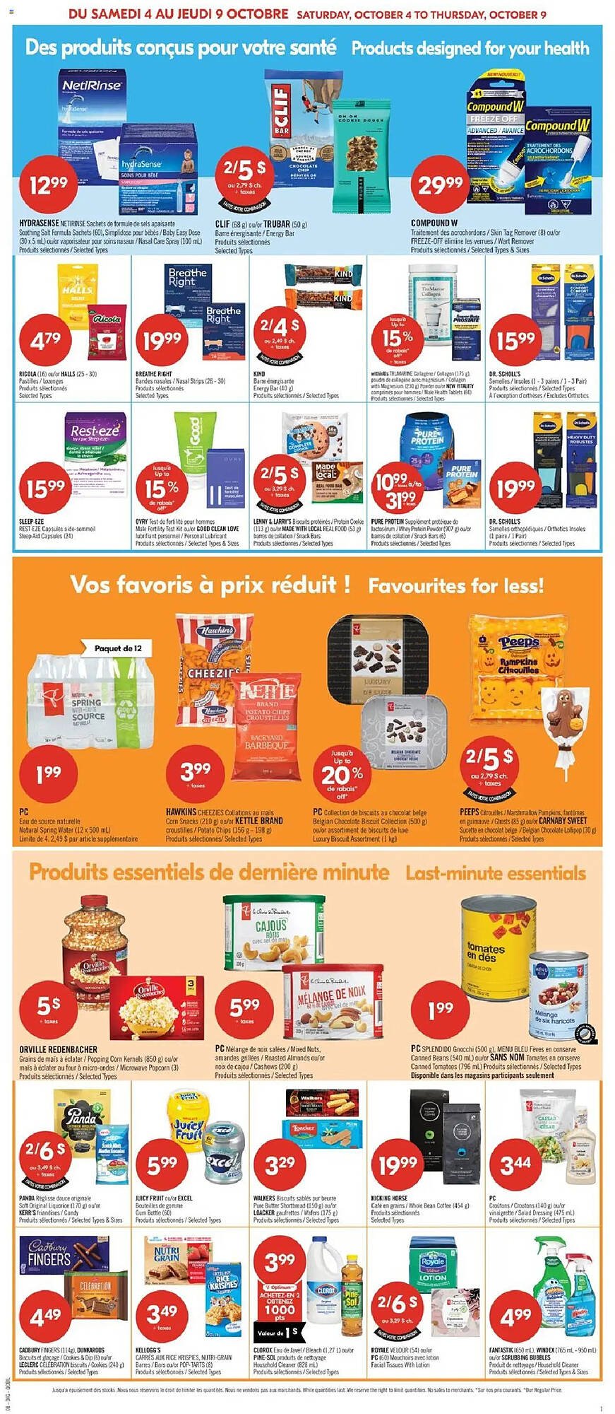 Pharmaprix flyer