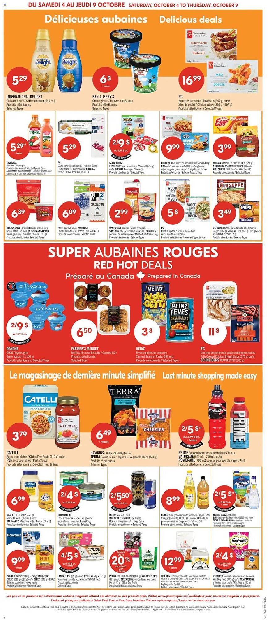 Pharmaprix flyer
