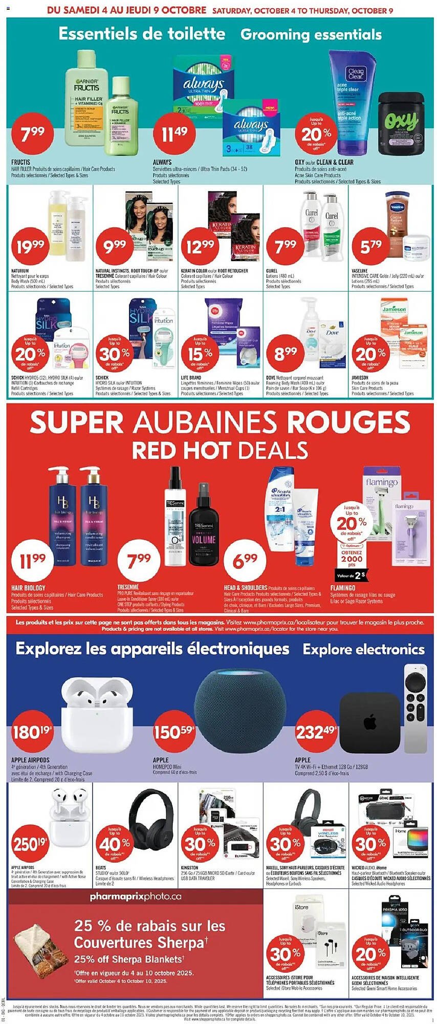 Pharmaprix flyer