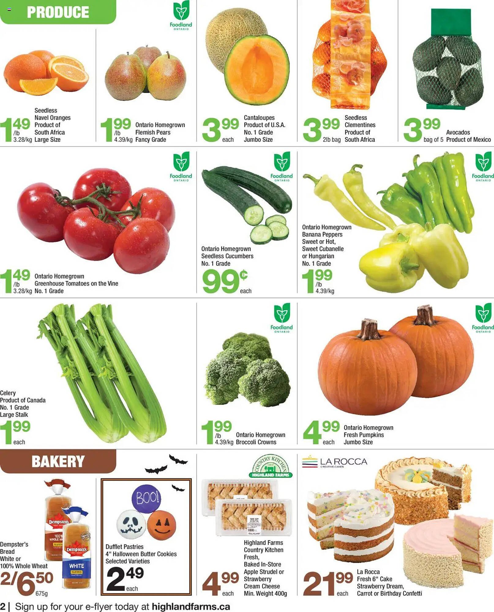 Highland Farms flyer (2025-10-16 - 2025-10-29) | 2