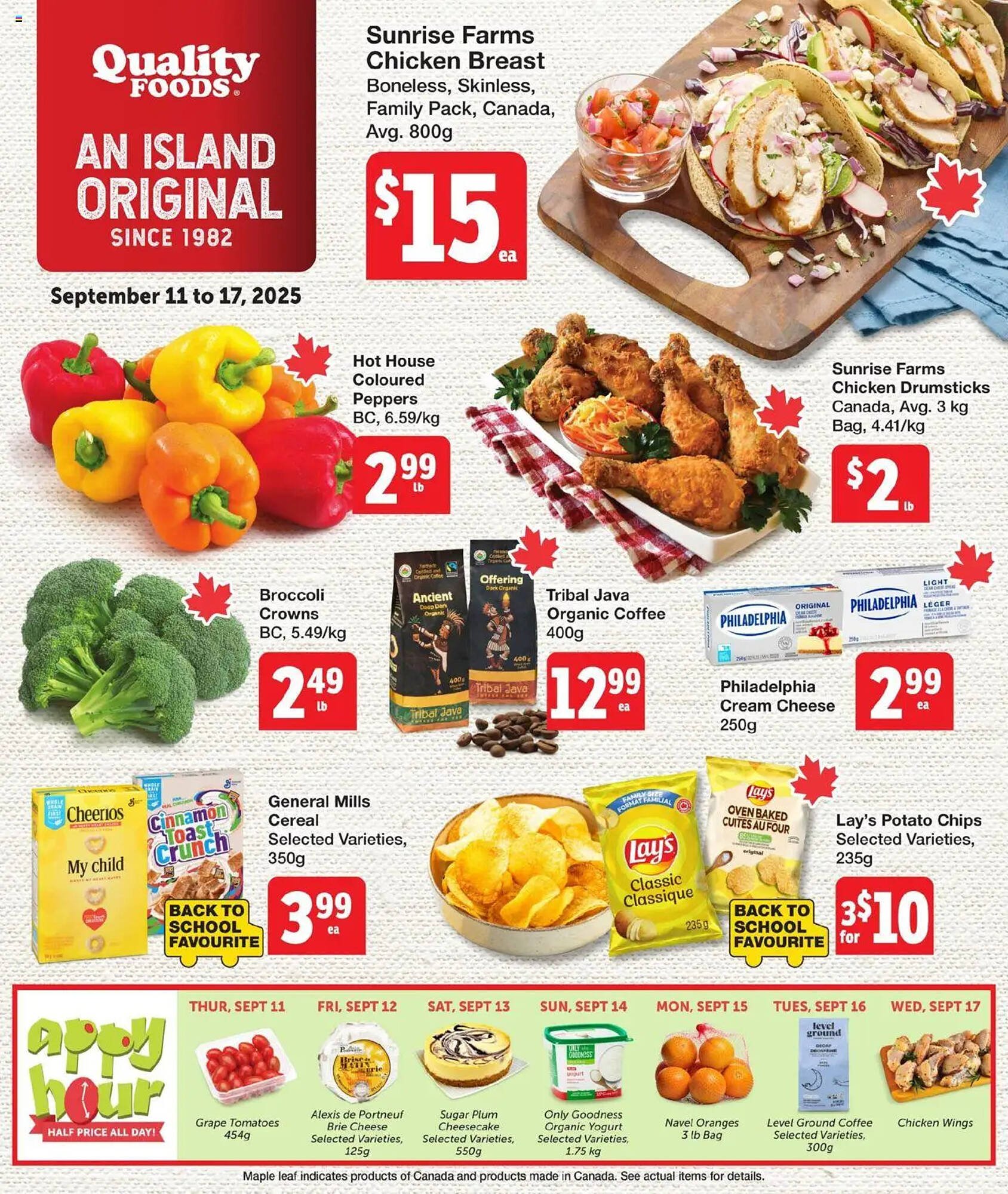 Quality Foods flyer (2025-09-11 - 2025-09-18) | 1