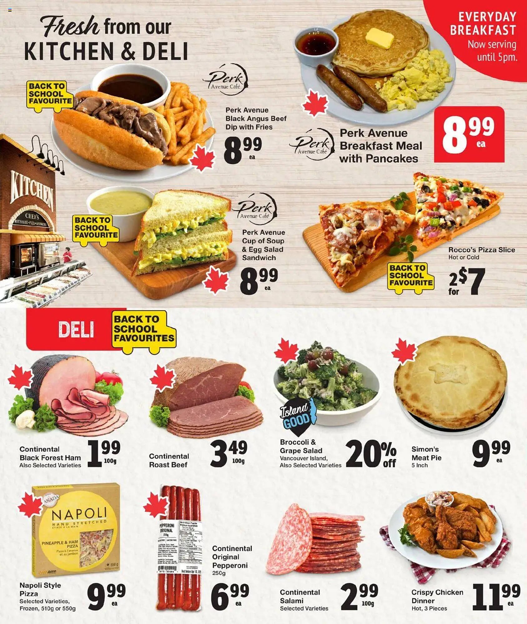 Quality Foods flyer