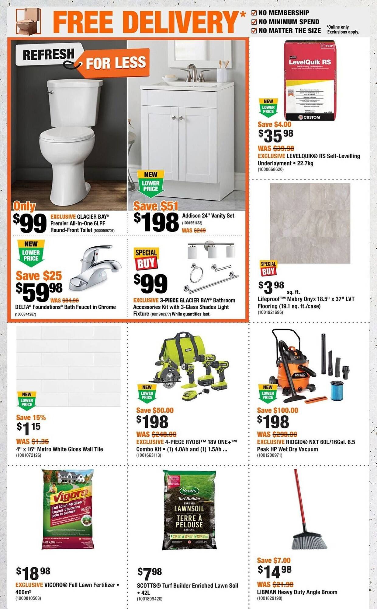 Home Depot flyer
