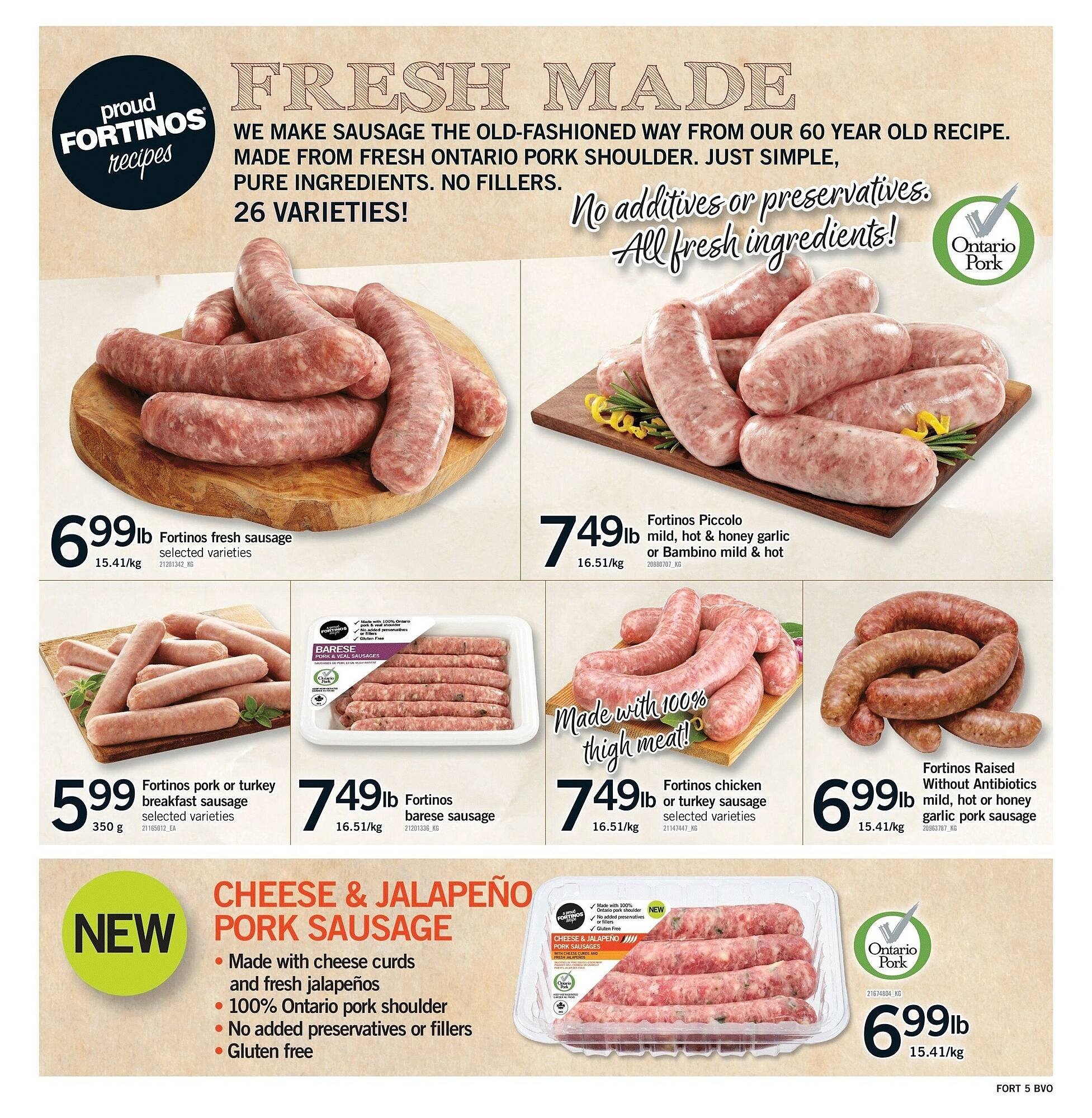 Fortinos flyer