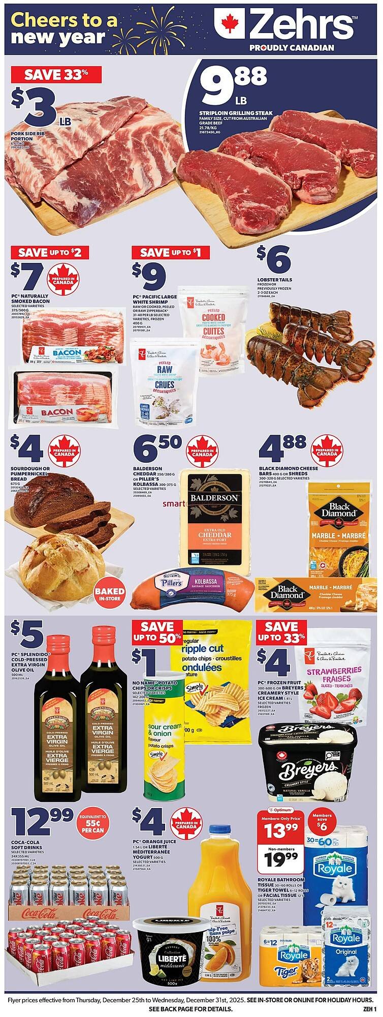 Zehrs Markets weekly ad (2025-12-25 - 2025-12-31) | 3