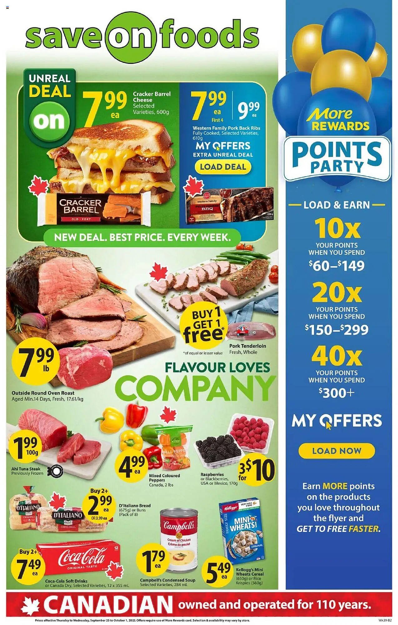 Save on Foods flyer (2025-09-25 - 2025-10-02) | 1