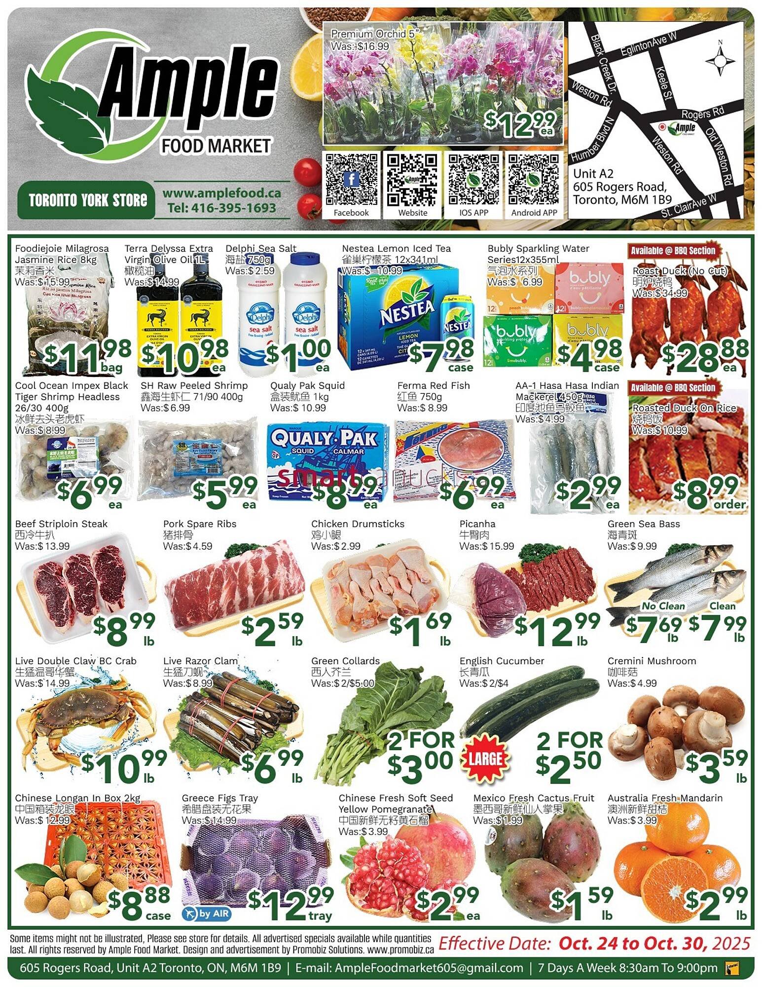 Ample Food Market flyer (2025-10-24 - 2025-10-30) | 1