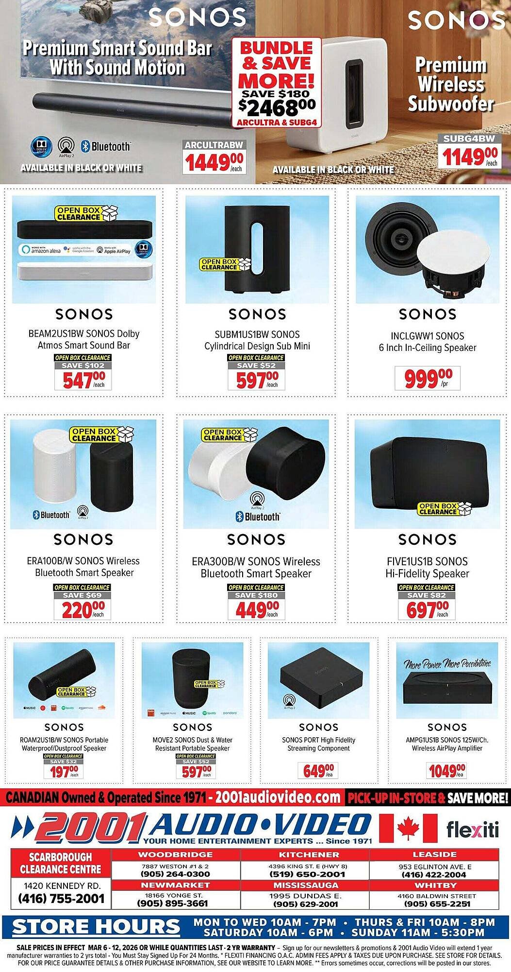 2001 Audio Video flyer (2026-03-06 - 2026-03-19) | 15