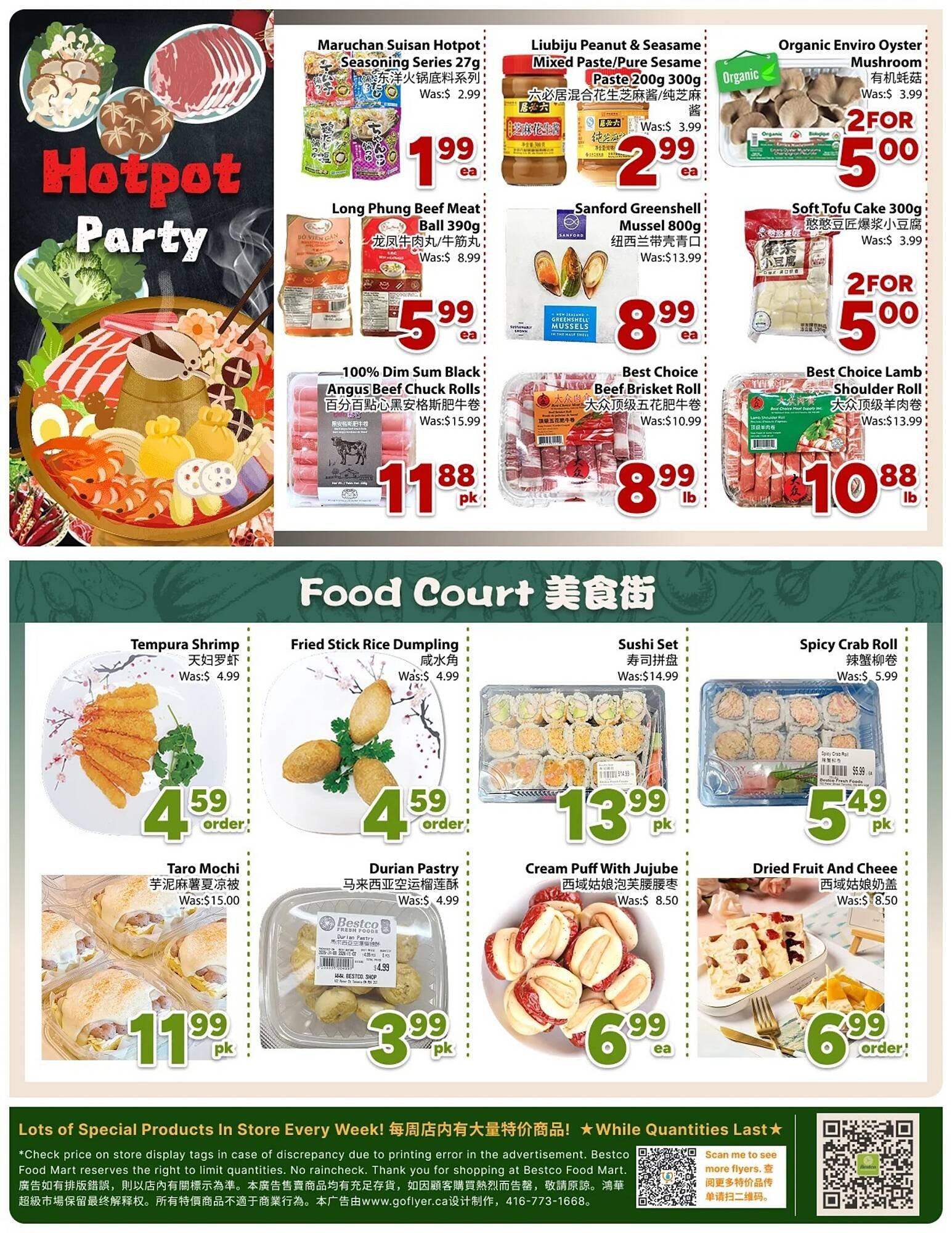 Bestco Food Mart flyer