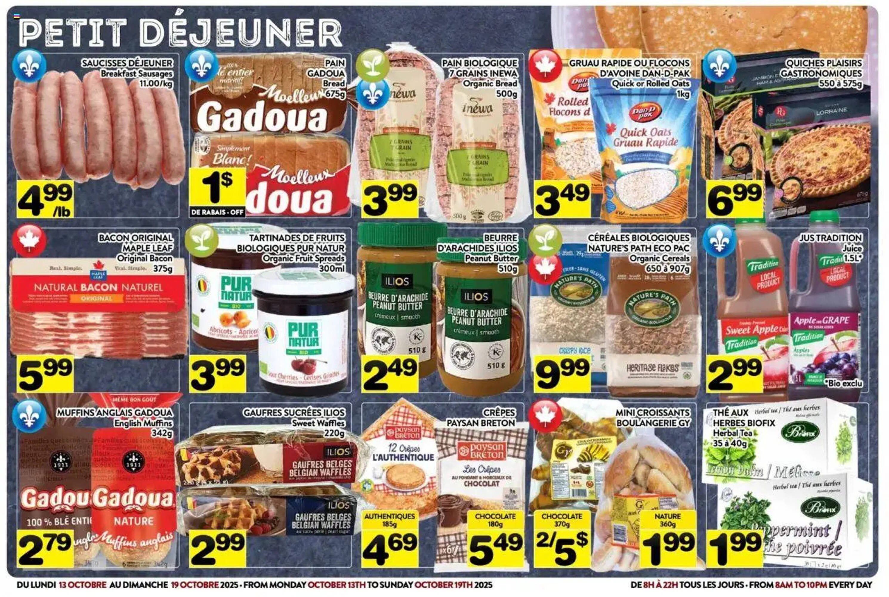 Supermarché PA flyer