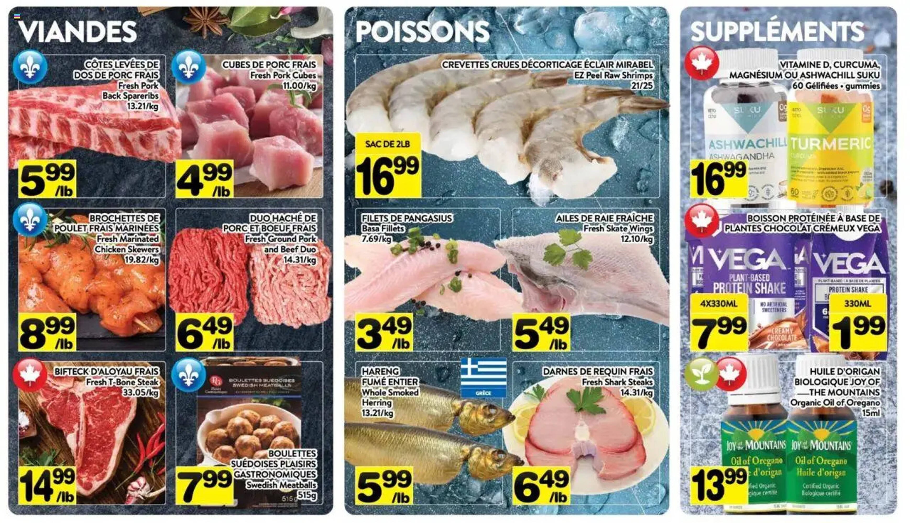 Supermarché PA flyer