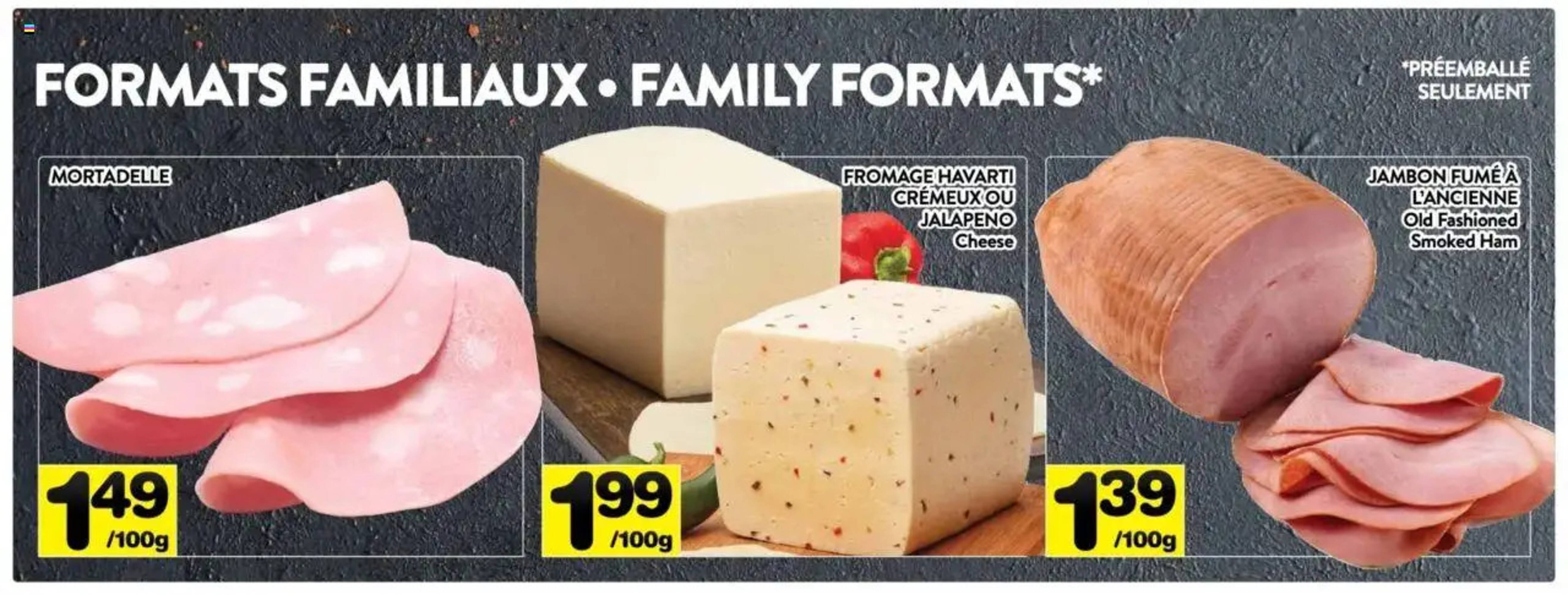 Supermarché PA flyer