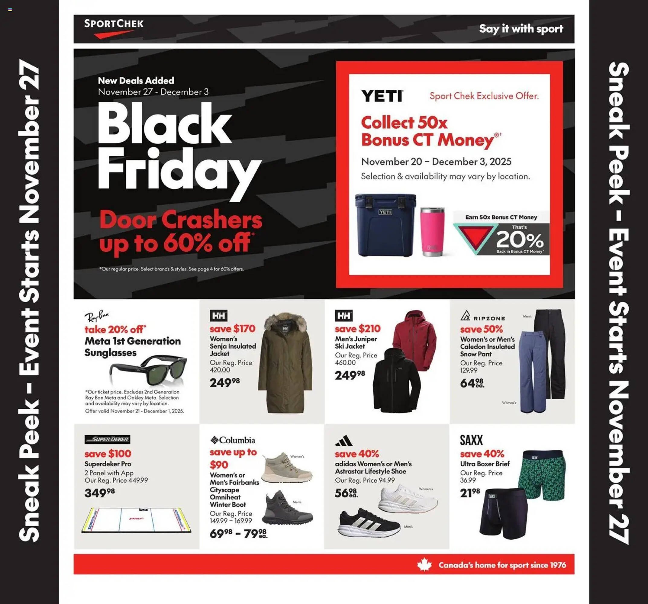 Sport Chek flyer