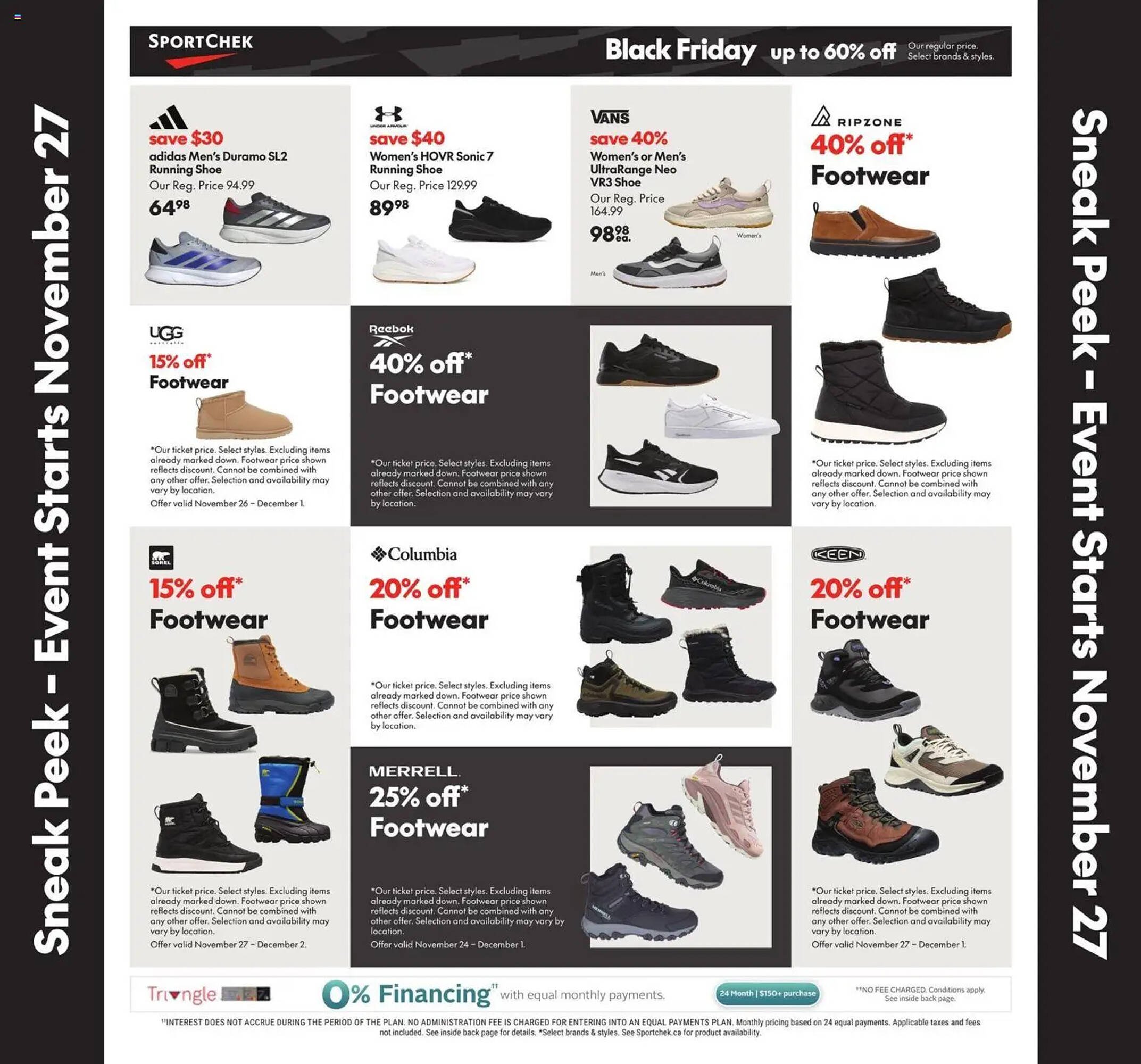 Sport Chek flyer