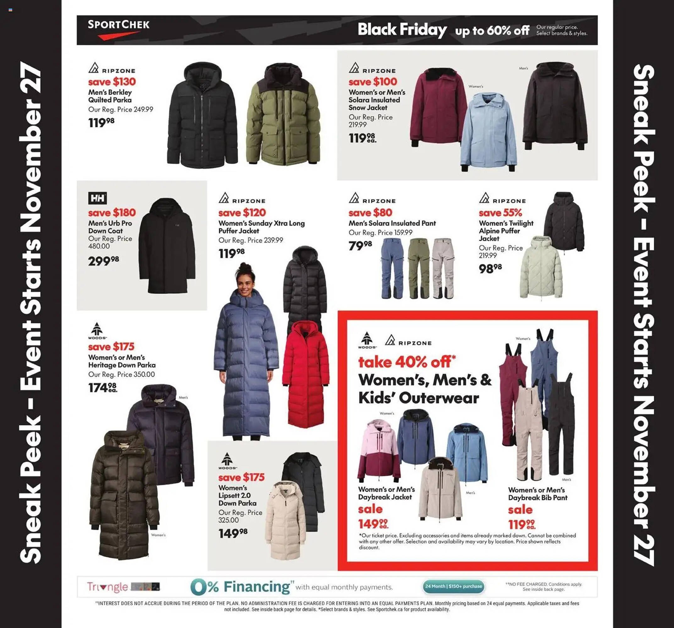 Sport Chek flyer