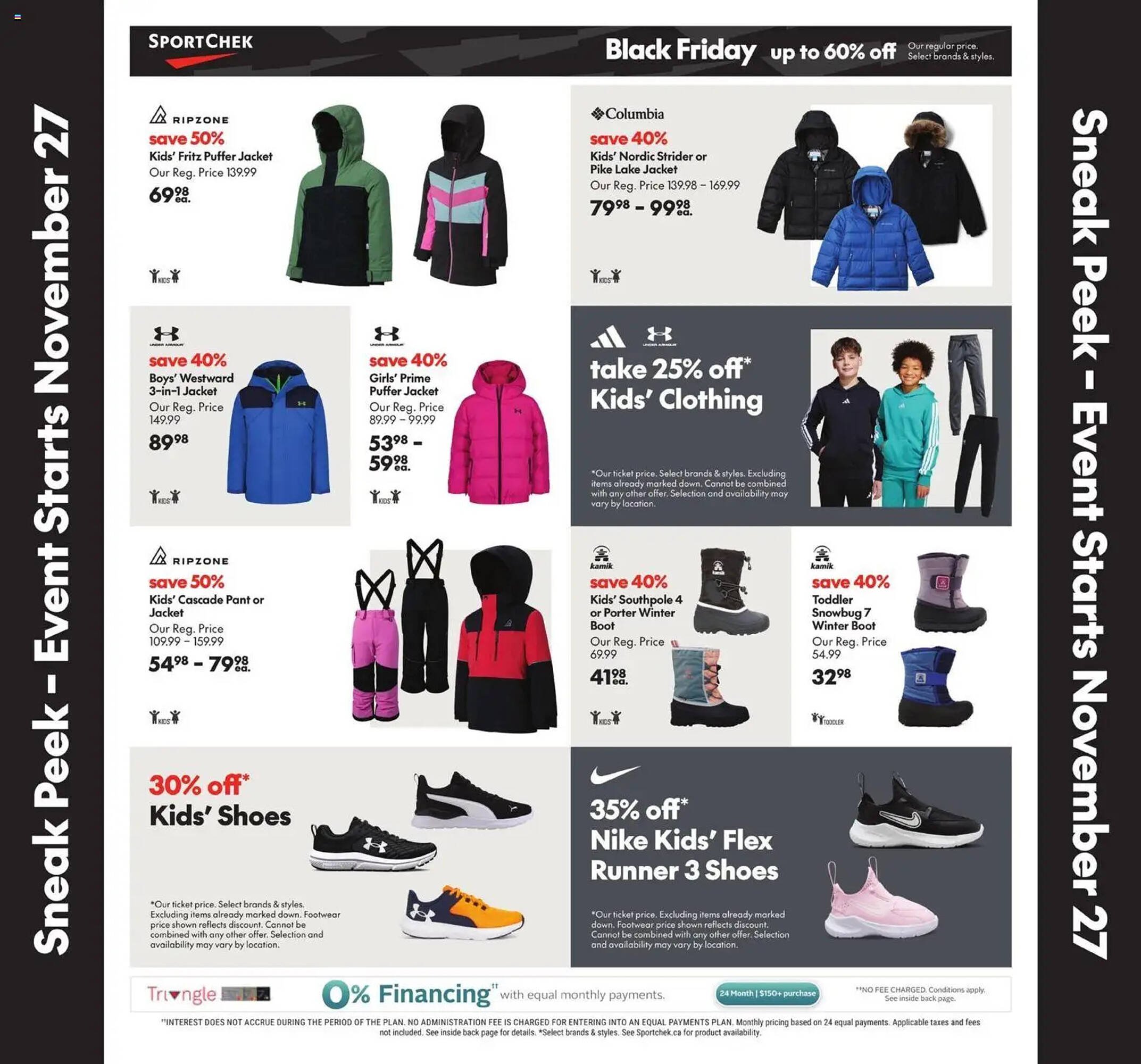 Sport Chek flyer