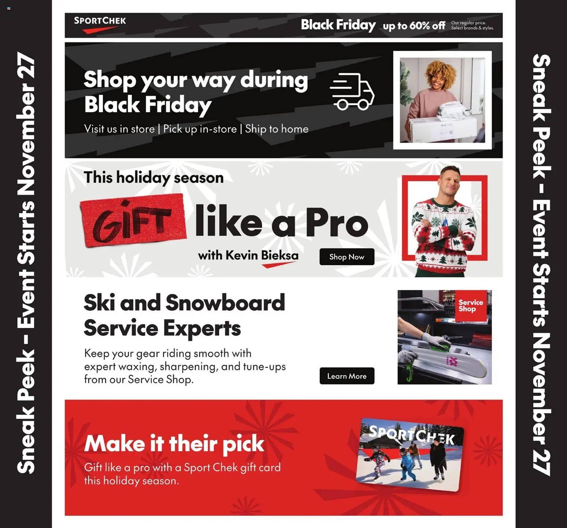 Sport Chek flyer