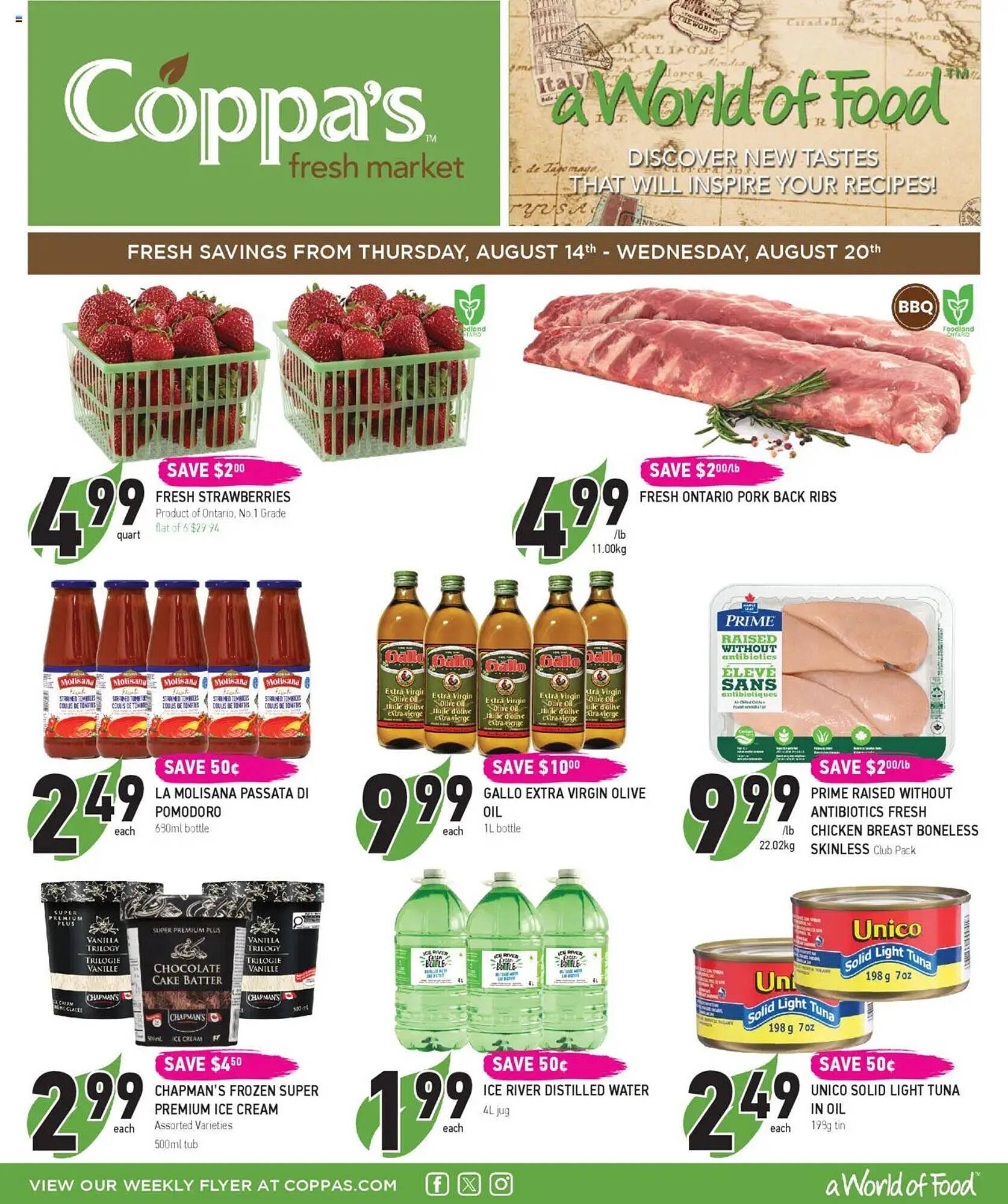 Coppa&#039;s Fresh Market flyer (2025-08-14 - 2025-08-21) | 1