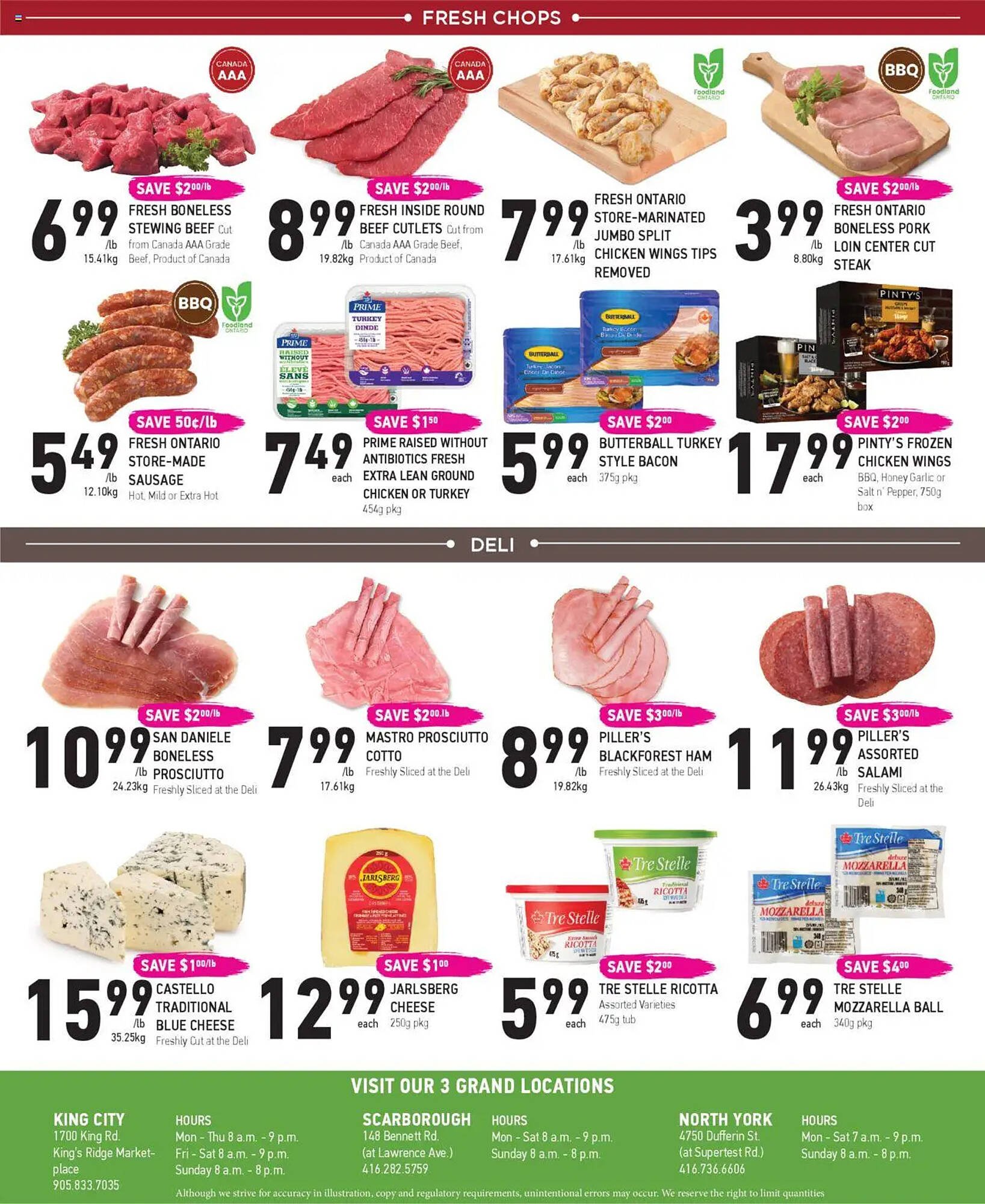 Coppa's Fresh Market flyer