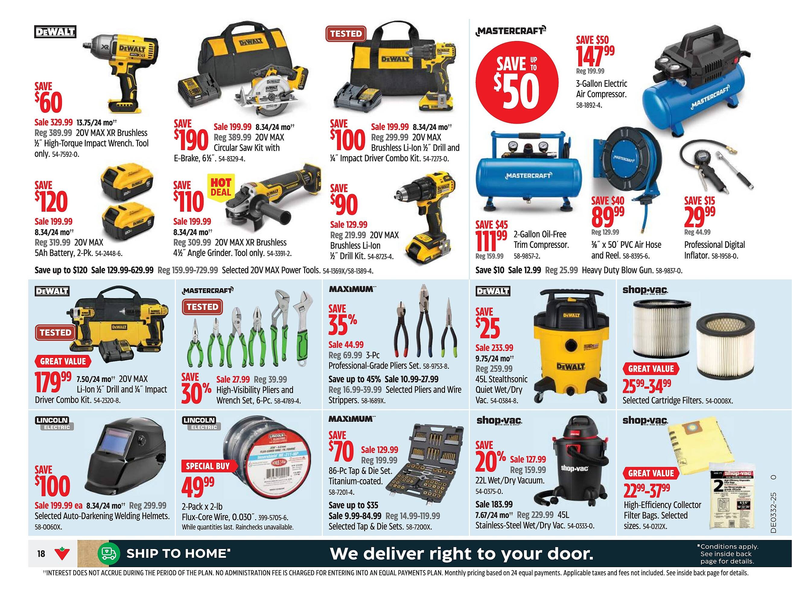 Canadian Tire flyer