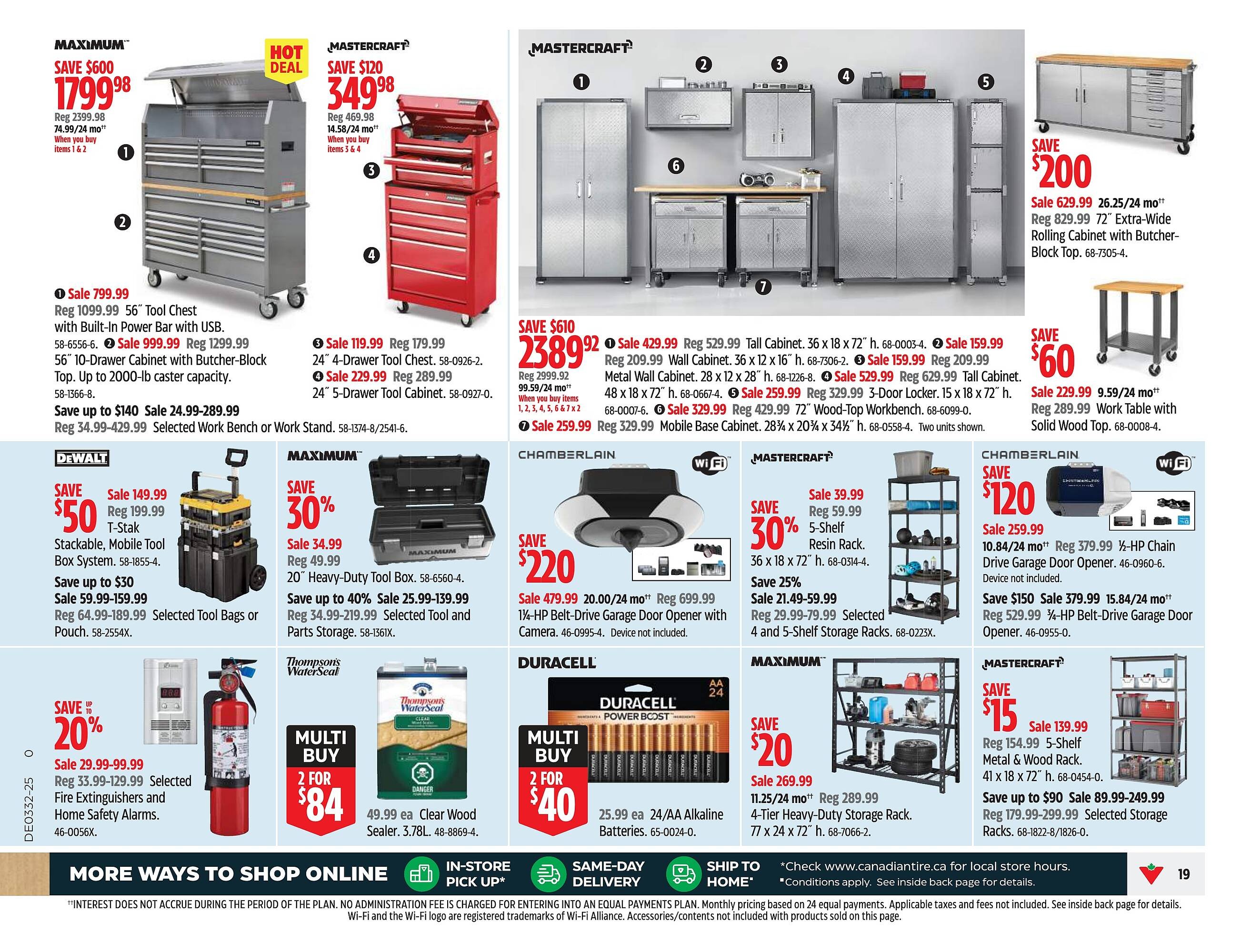 Canadian Tire flyer